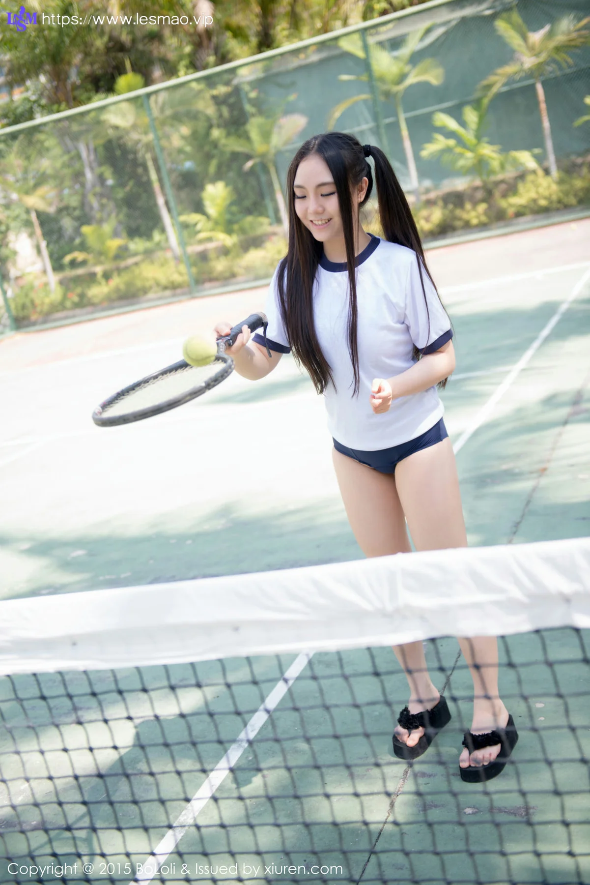 BoLoli波萝社 Vol.023 许文婷Regina 马尾少女清纯学妹 - 3