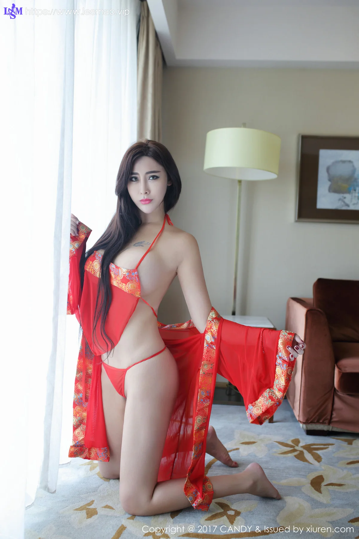 CANDY 糖果画报 Vol.006 Modo FoxYini孟狐狸 肚兜 - 7