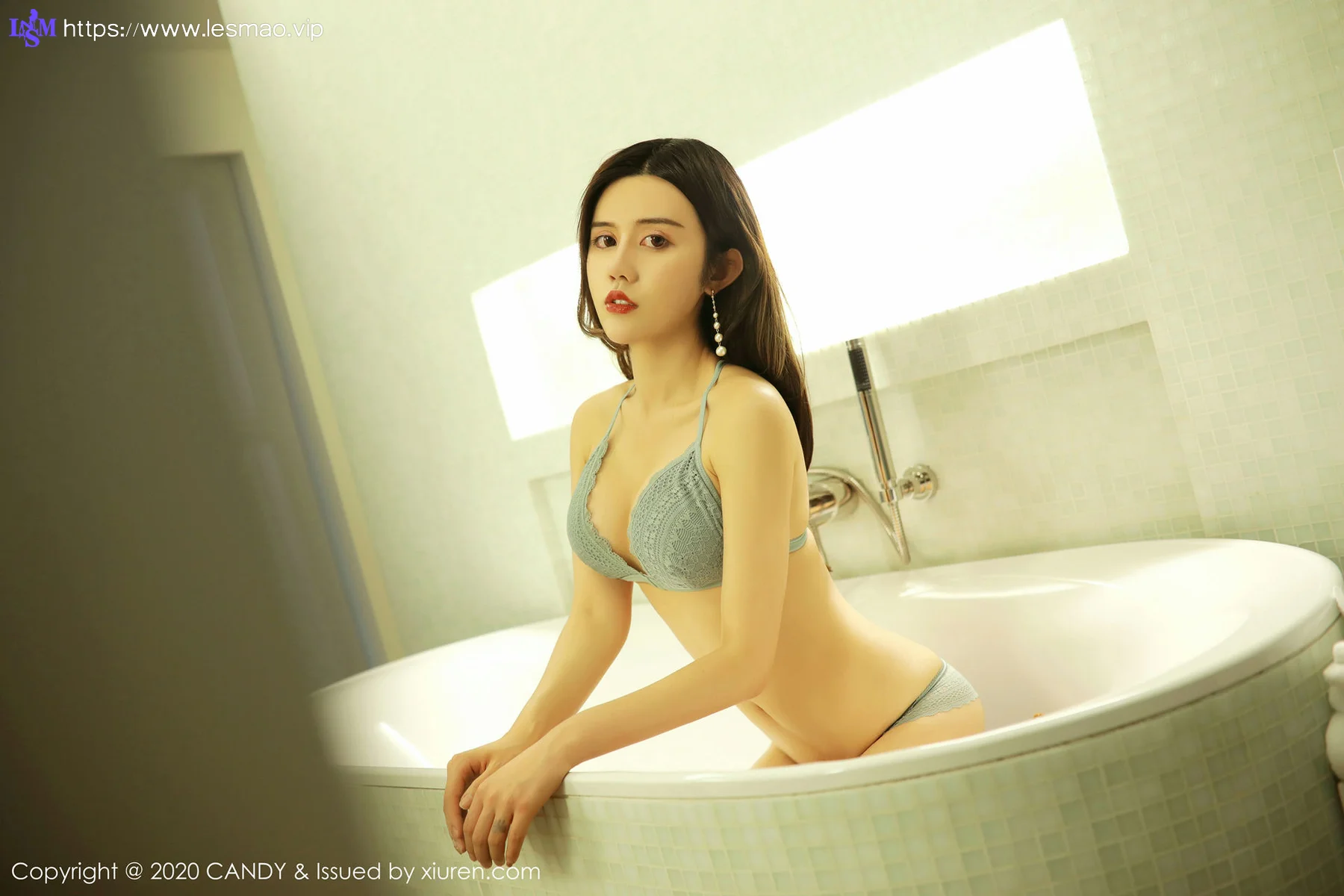 CANDY 糖果画报 Vol.076 Modo Cris_卓娅祺 浴室内上演 性感写真 - 8
