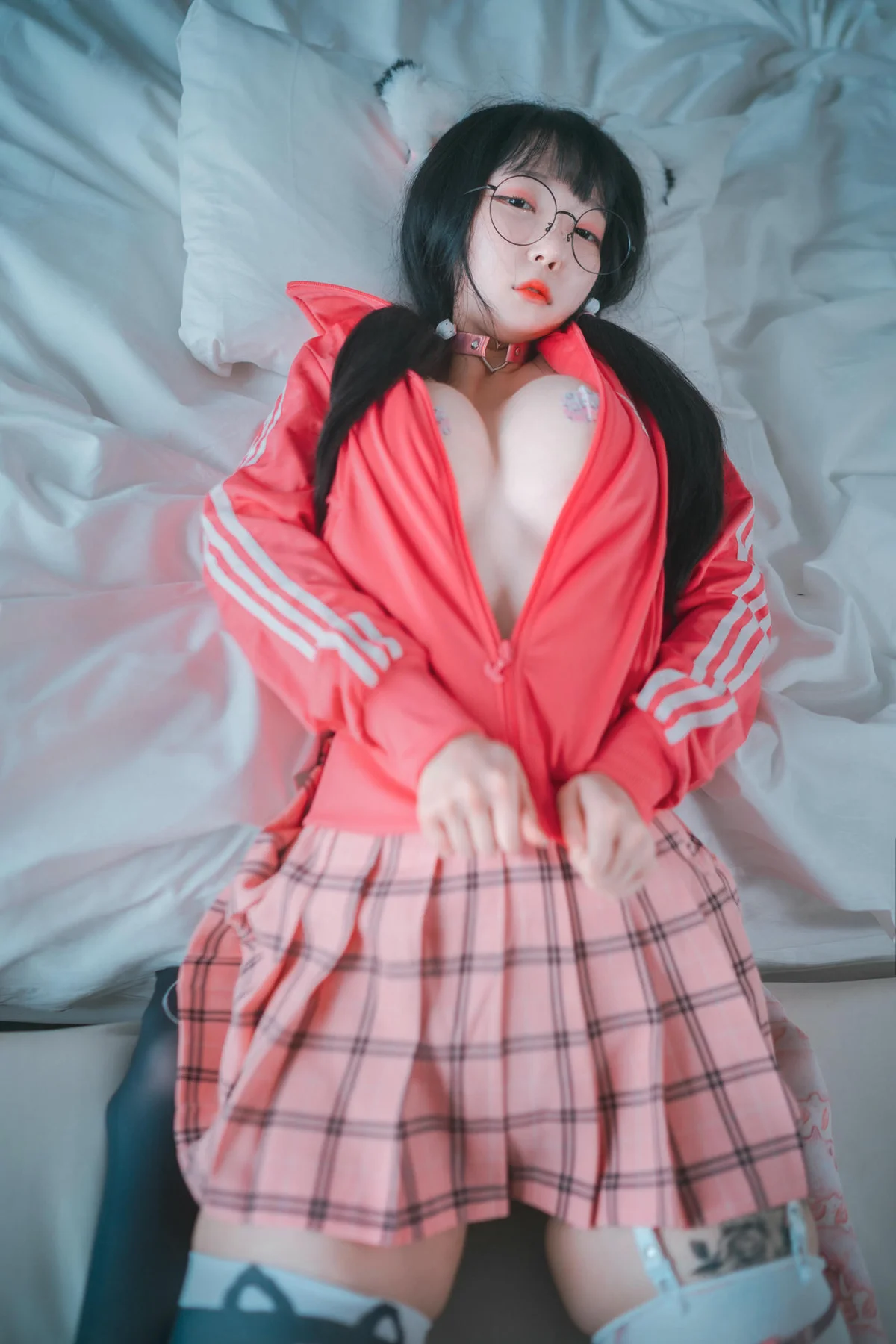 DJAWA  No.001 Aram萝莉爆乳紧身裤 - 7
