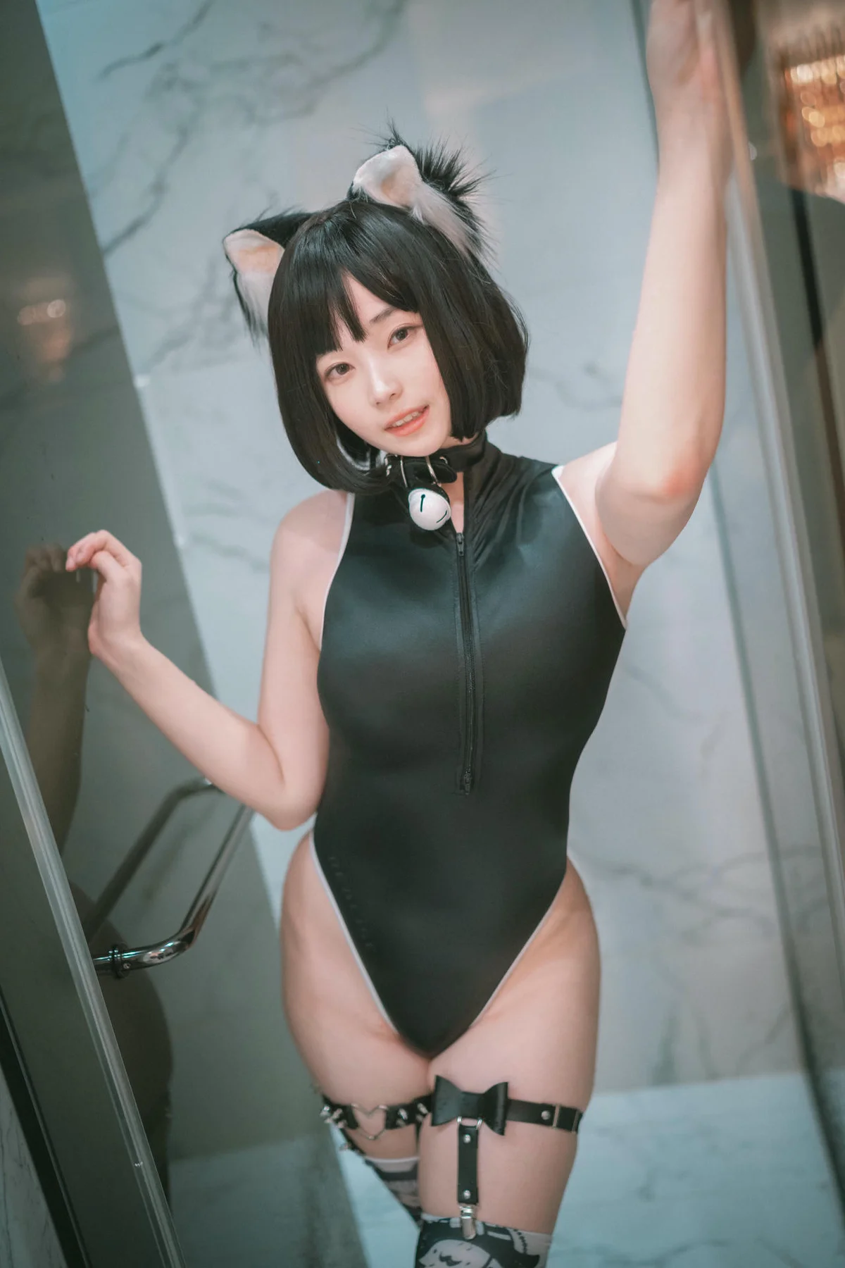 DJAWA No.007 Bambi湿身连体衣翘臀 - 5