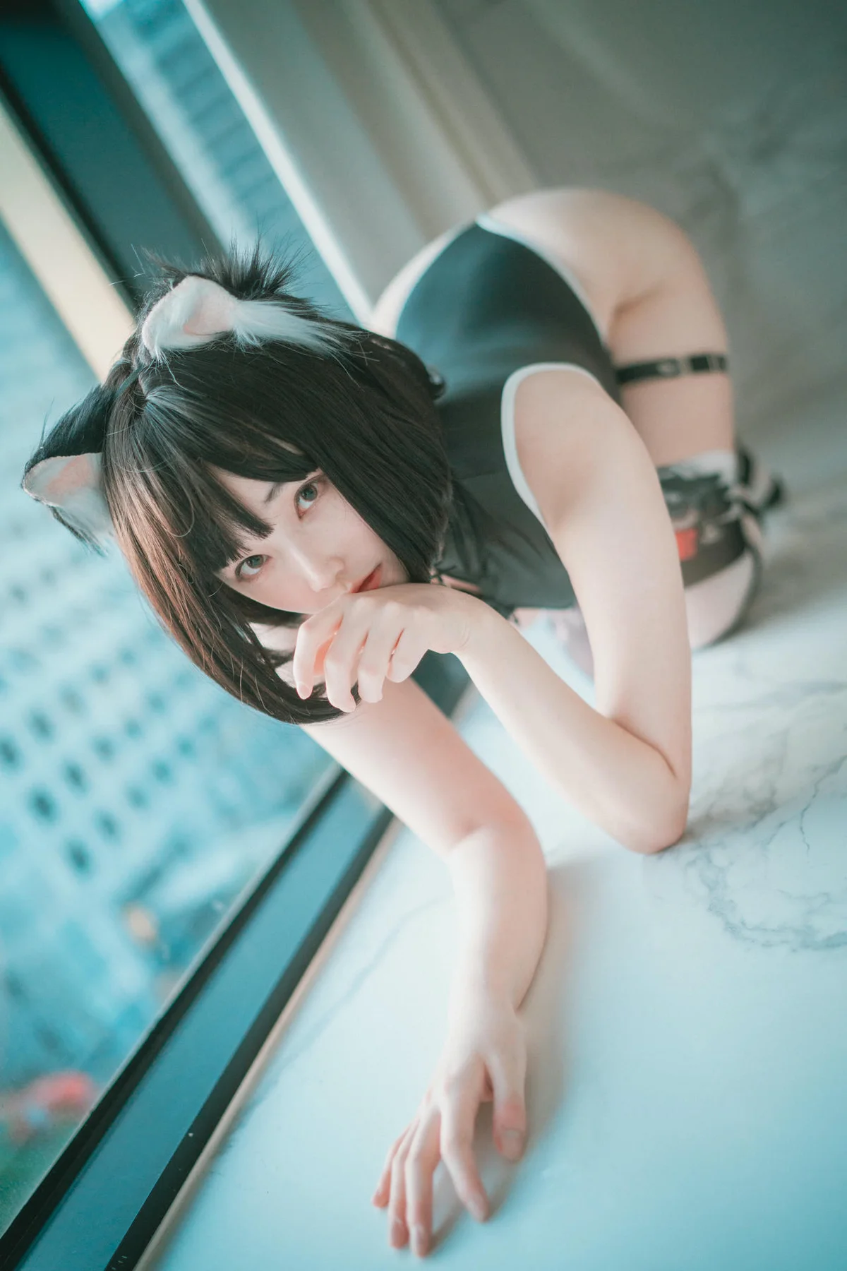 DJAWA No.007 Bambi湿身连体衣翘臀 - 4