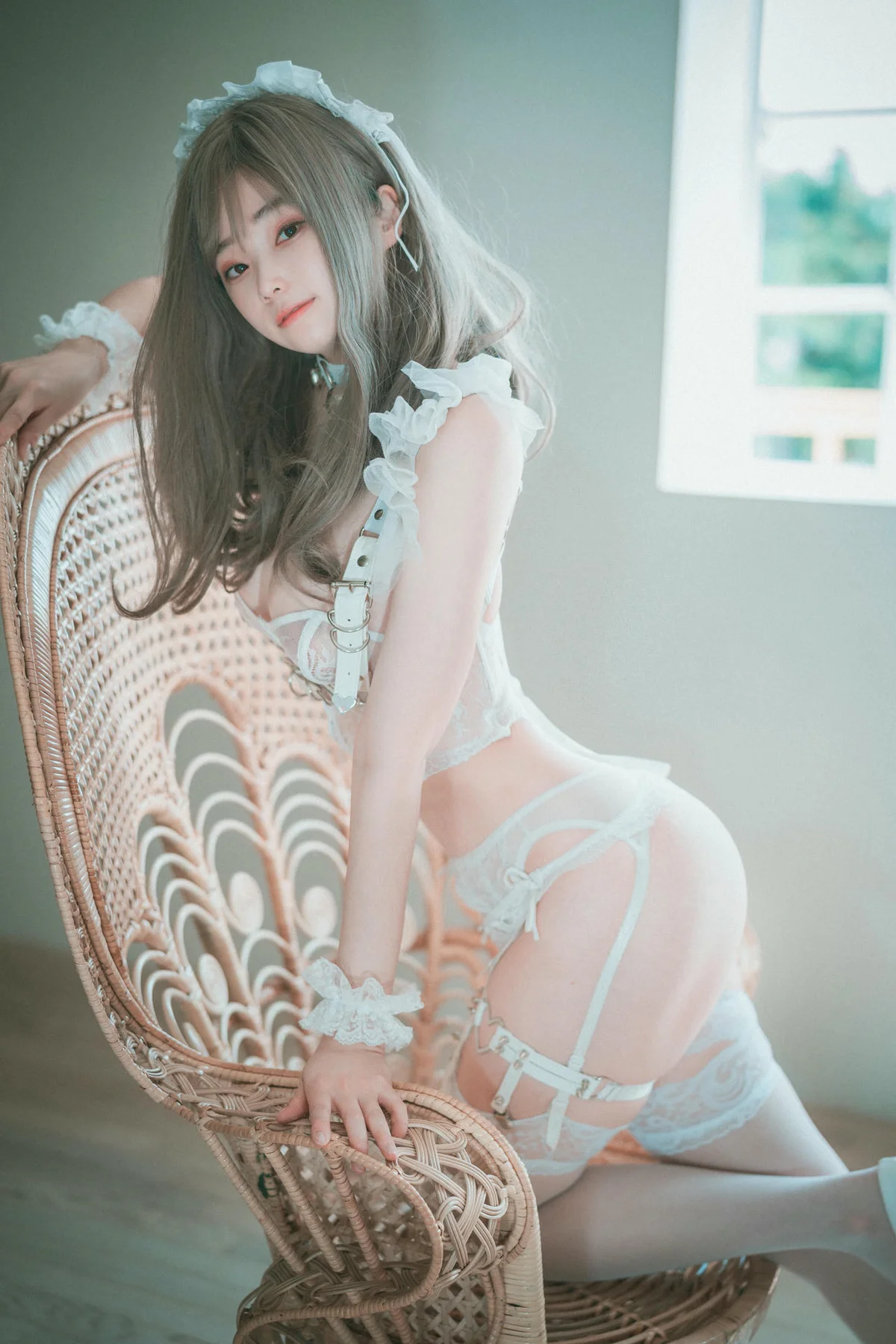 DJAWA No.010 Bambi制服乳贴写真 - 4