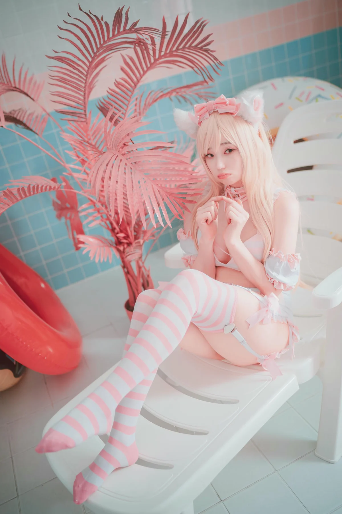 DJAWA No.011 Bambi翘臀可爱妹子 - 1
