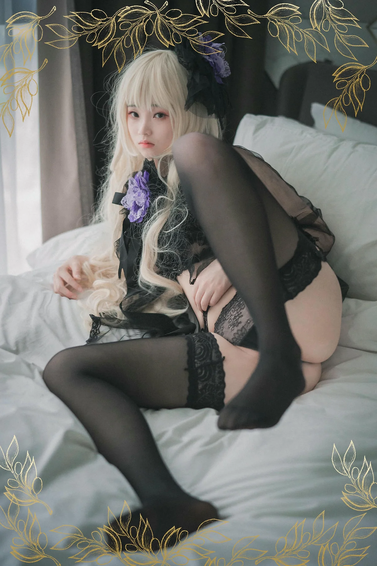 DJAWA No.014 Bambi黑丝蕾丝 - 3