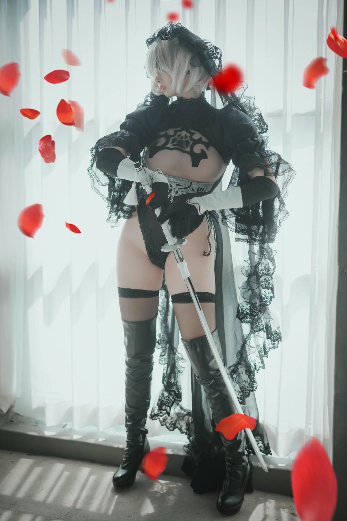 DJAWA No.021 Bambi皮靴兔女郎连体衣 - 8