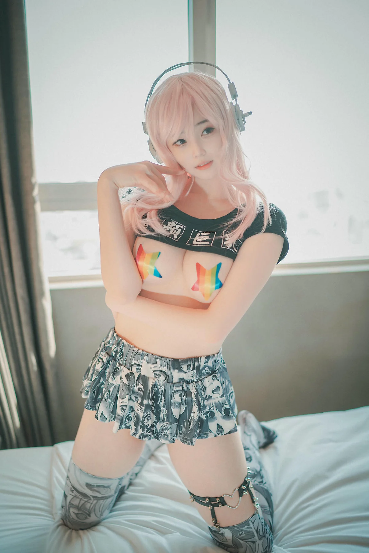 DJAWA No.032 Bambi短裙乳贴翘臀 - 6