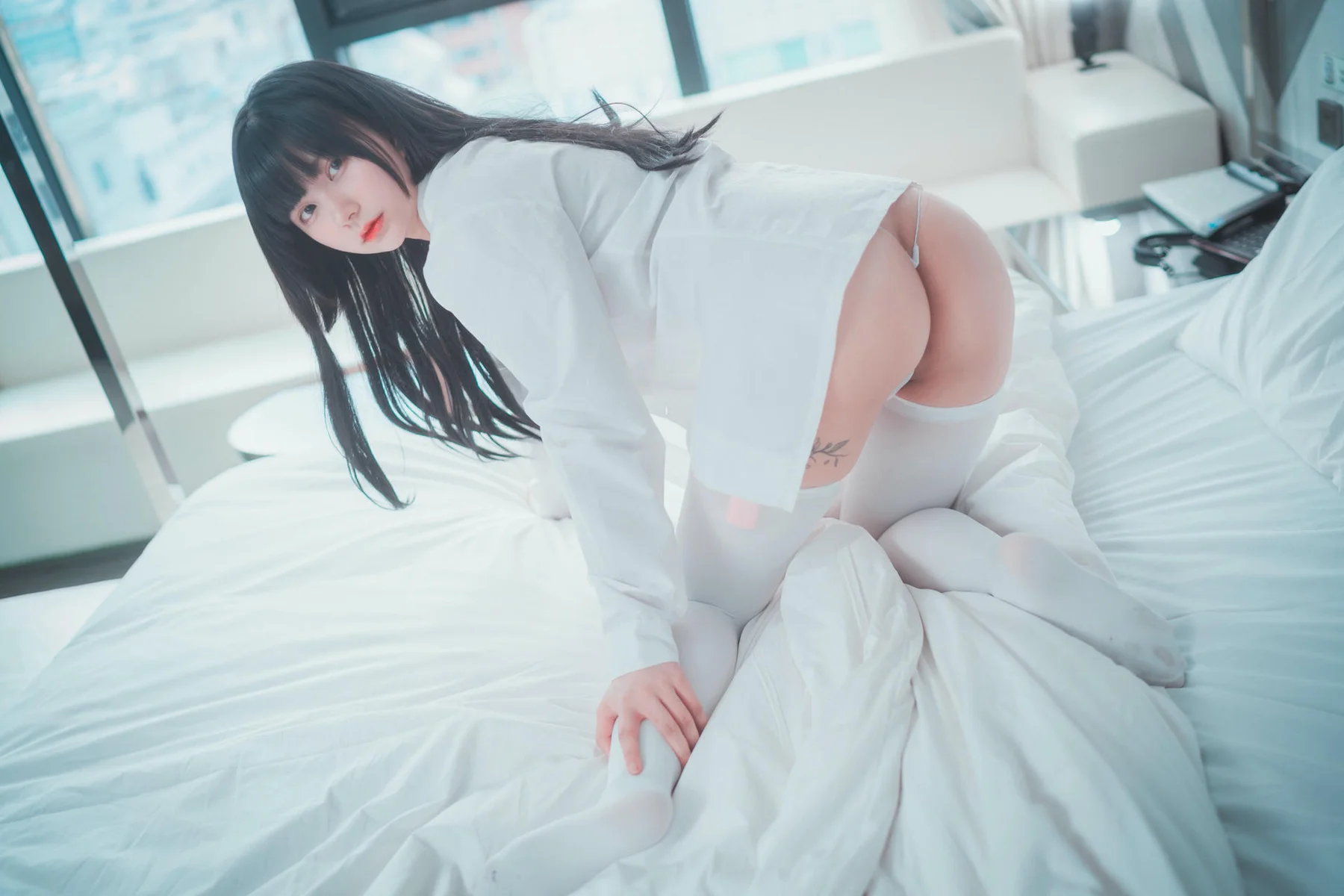 DJAWA No.038 Hizzy白色丝袜校服jk - 10