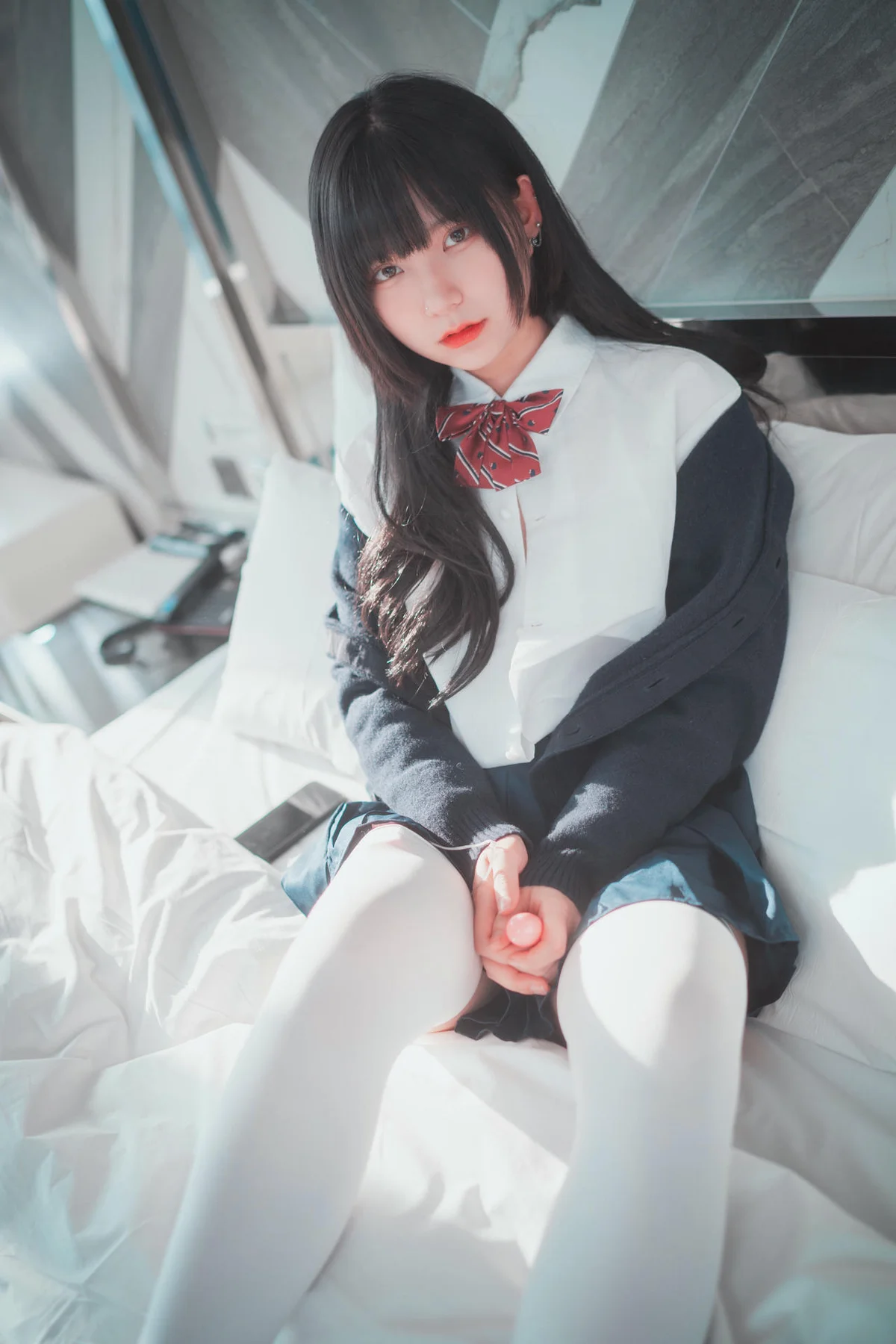 DJAWA No.038 Hizzy白色丝袜校服jk - 2