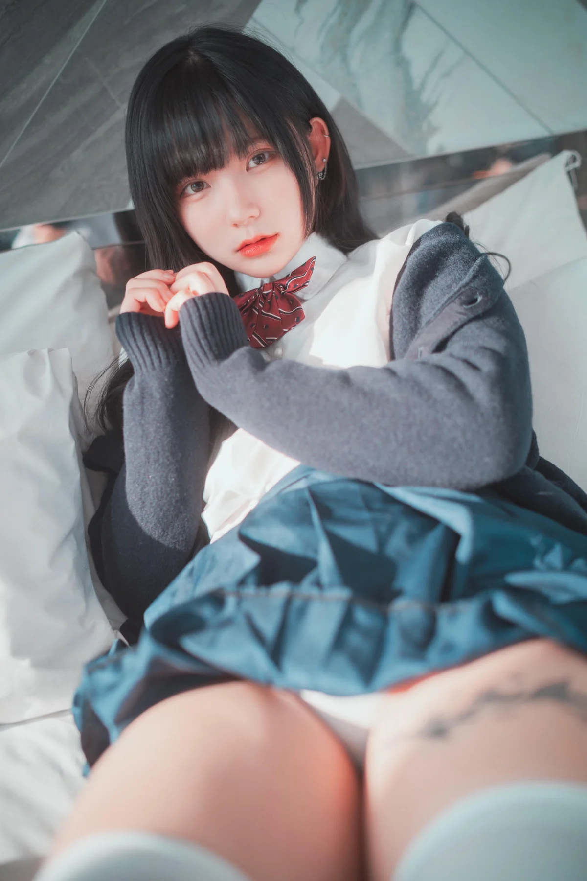 DJAWA No.038 Hizzy白色丝袜校服jk - 5