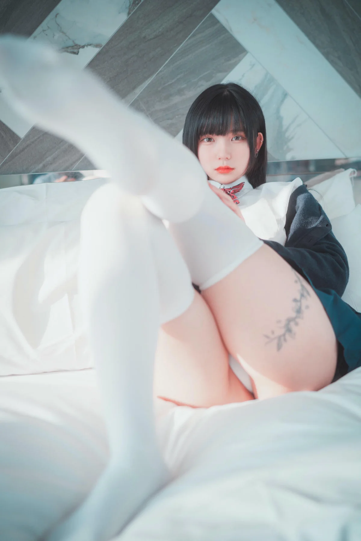 DJAWA No.038 Hizzy白色丝袜校服jk - 7