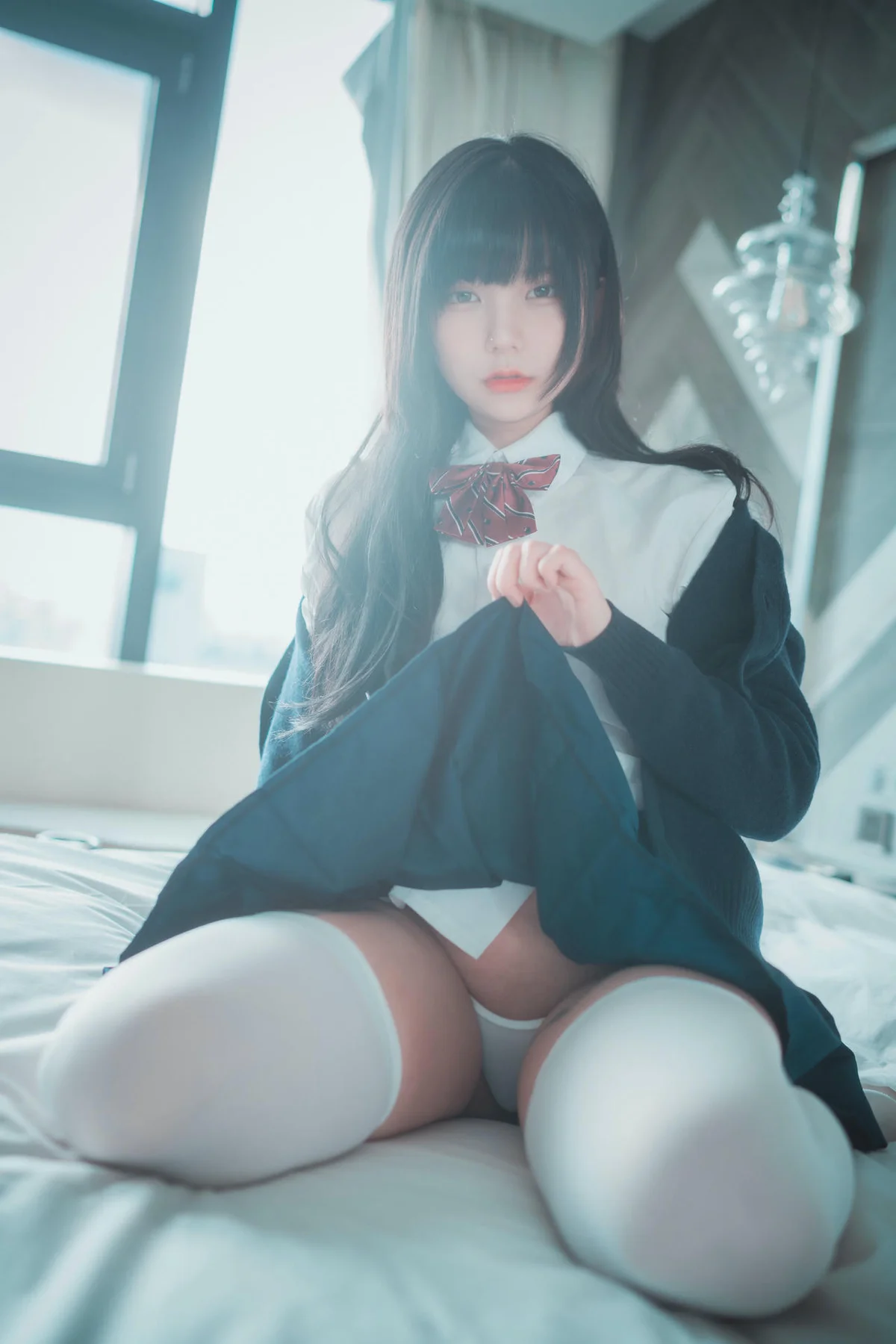 DJAWA No.038 Hizzy白色丝袜校服jk - 2