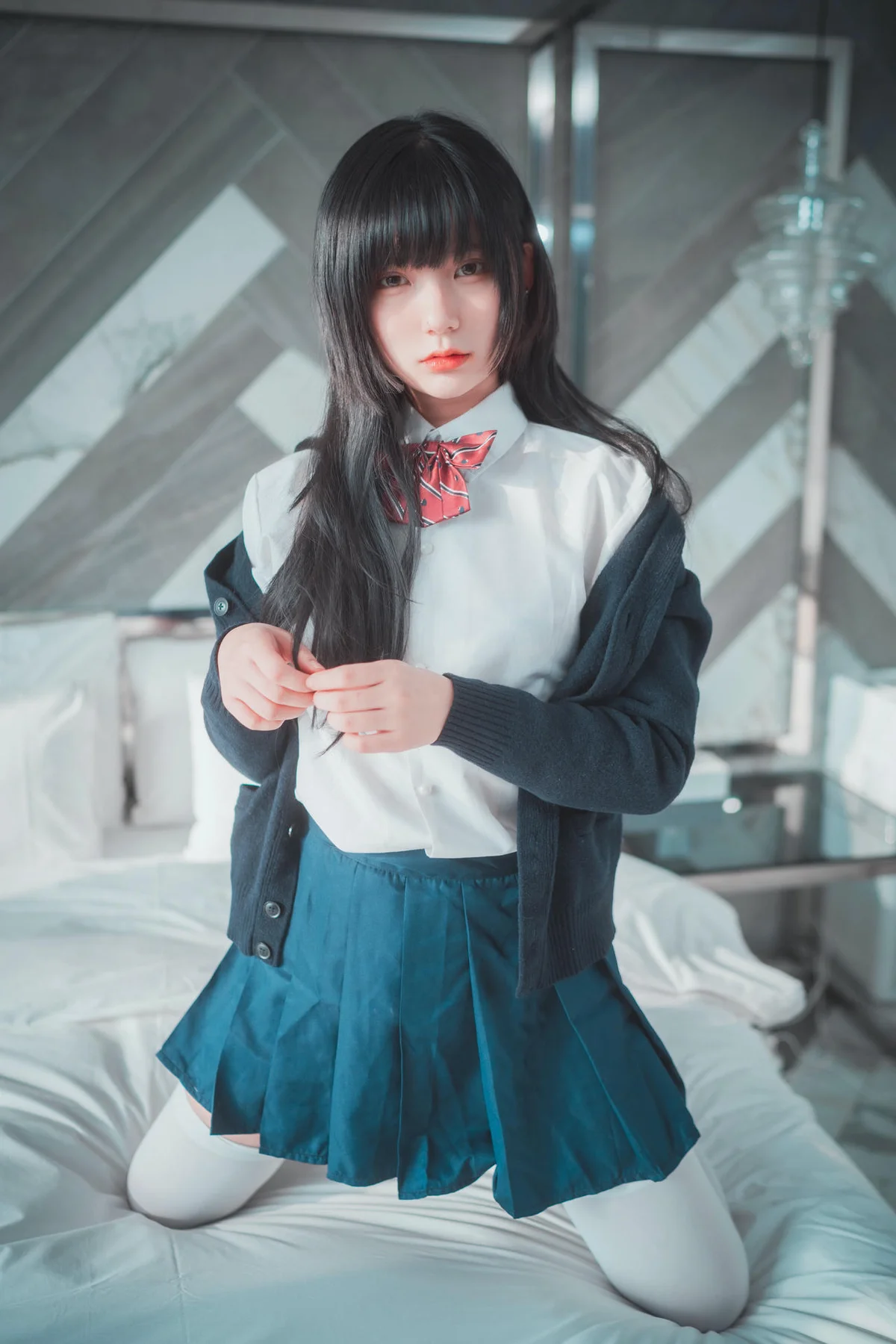 DJAWA No.038 Hizzy白色丝袜校服jk - 3