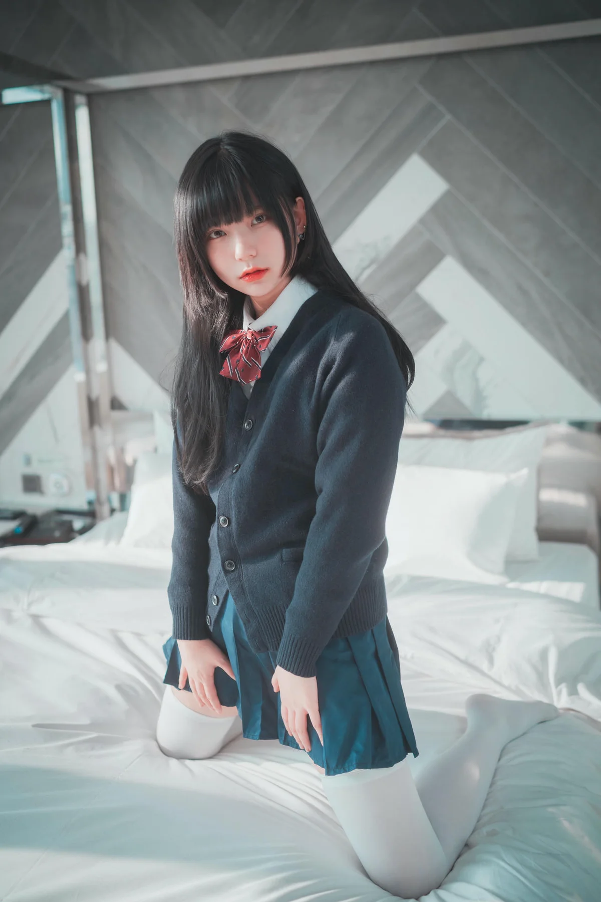 DJAWA No.038 Hizzy白色丝袜校服jk - 4