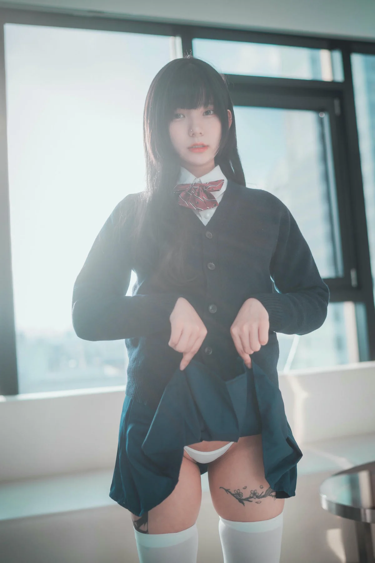 DJAWA No.038 Hizzy白色丝袜校服jk - 5