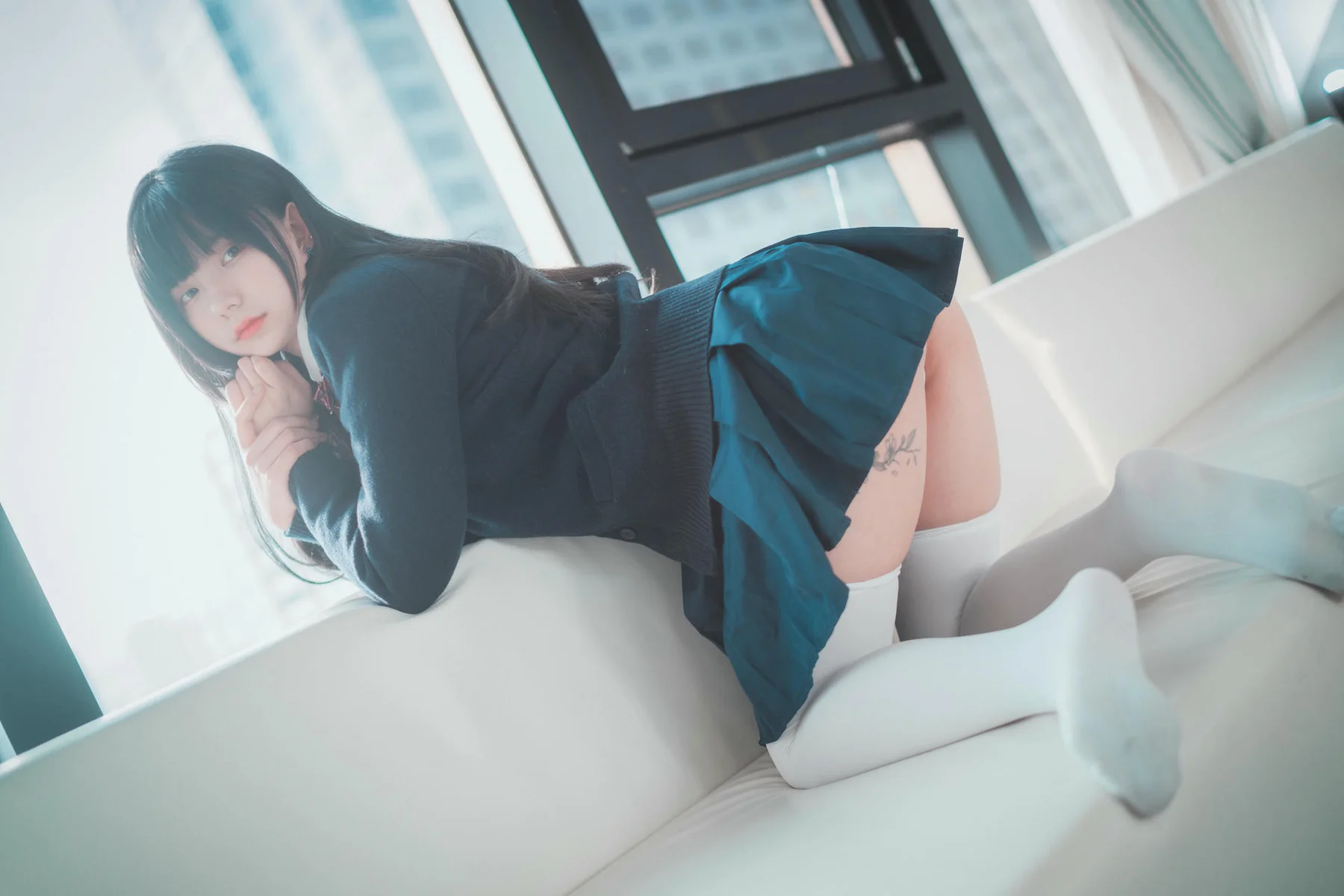 DJAWA No.038 Hizzy白色丝袜校服jk - 7