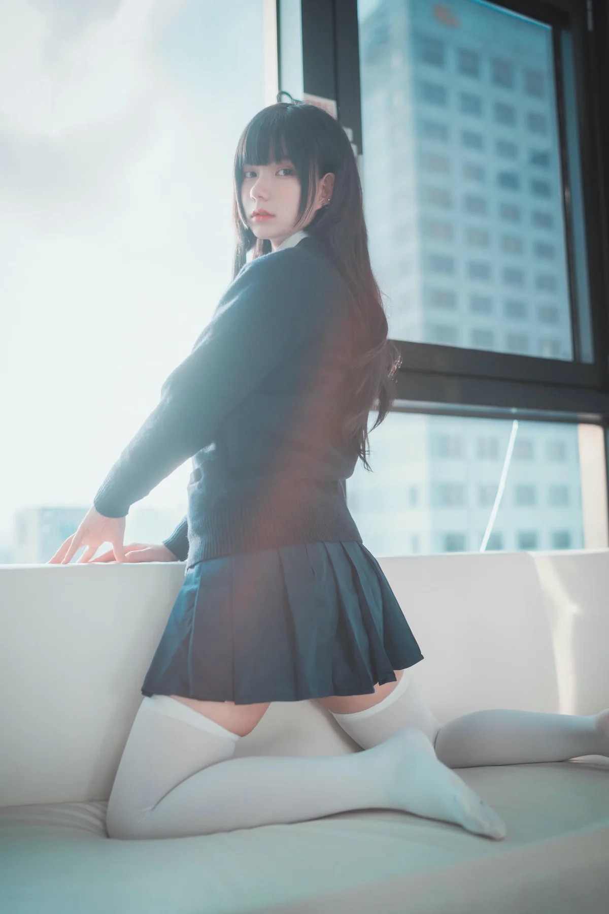 DJAWA No.038 Hizzy白色丝袜校服jk - 9