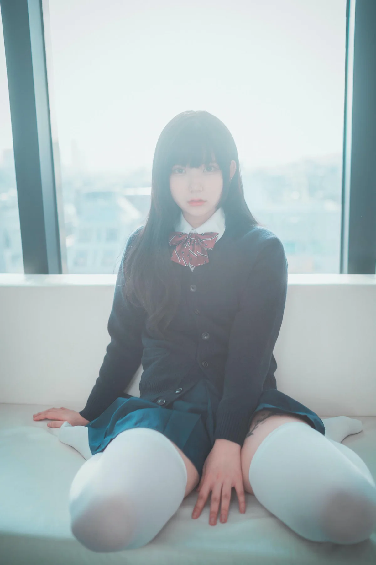 DJAWA No.038 Hizzy白色丝袜校服jk - 1