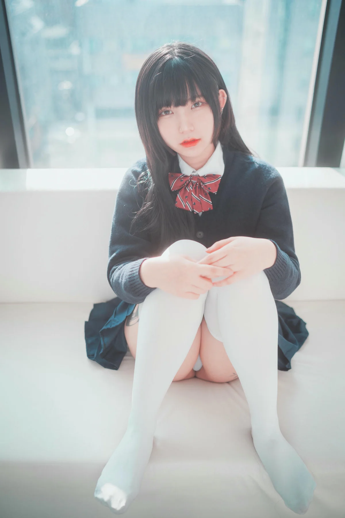 DJAWA No.038 Hizzy白色丝袜校服jk - 2