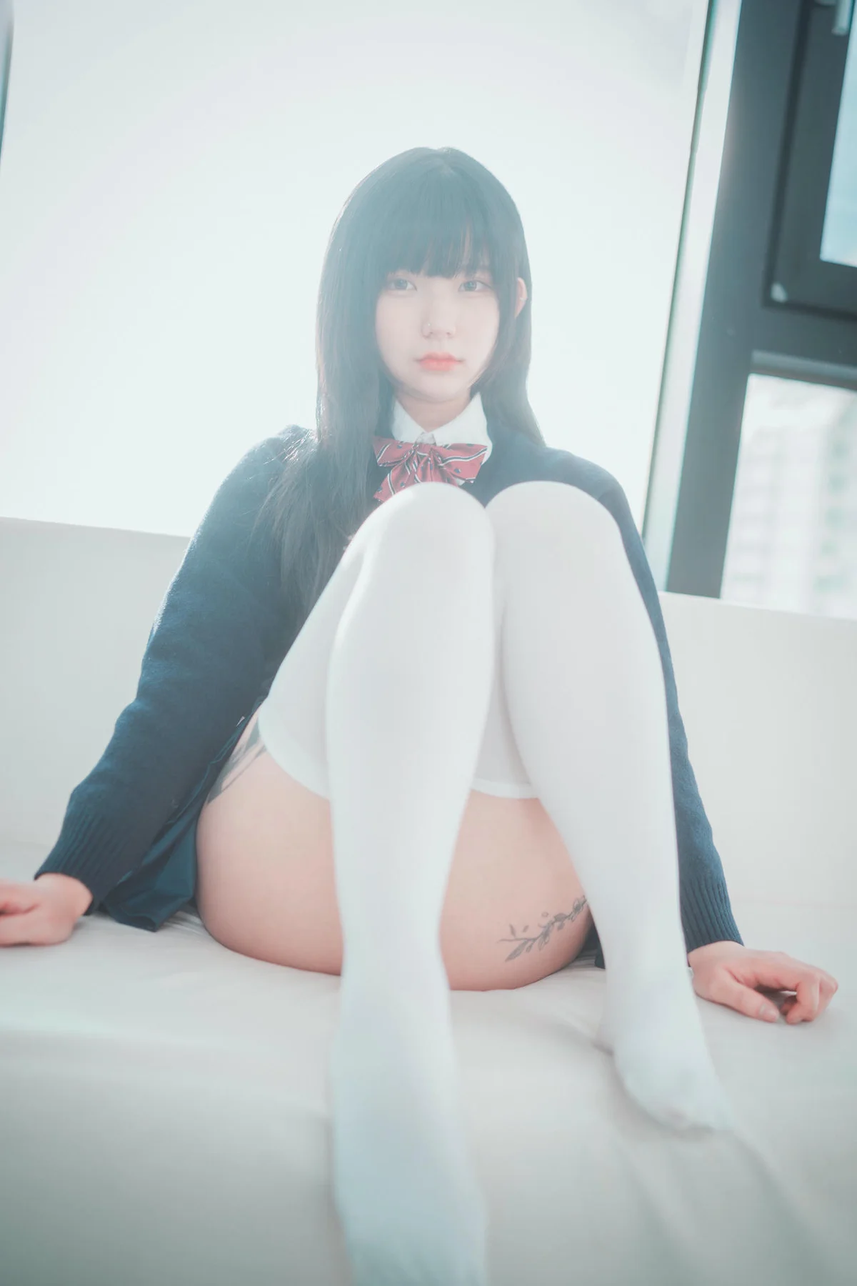 DJAWA No.038 Hizzy白色丝袜校服jk - 3