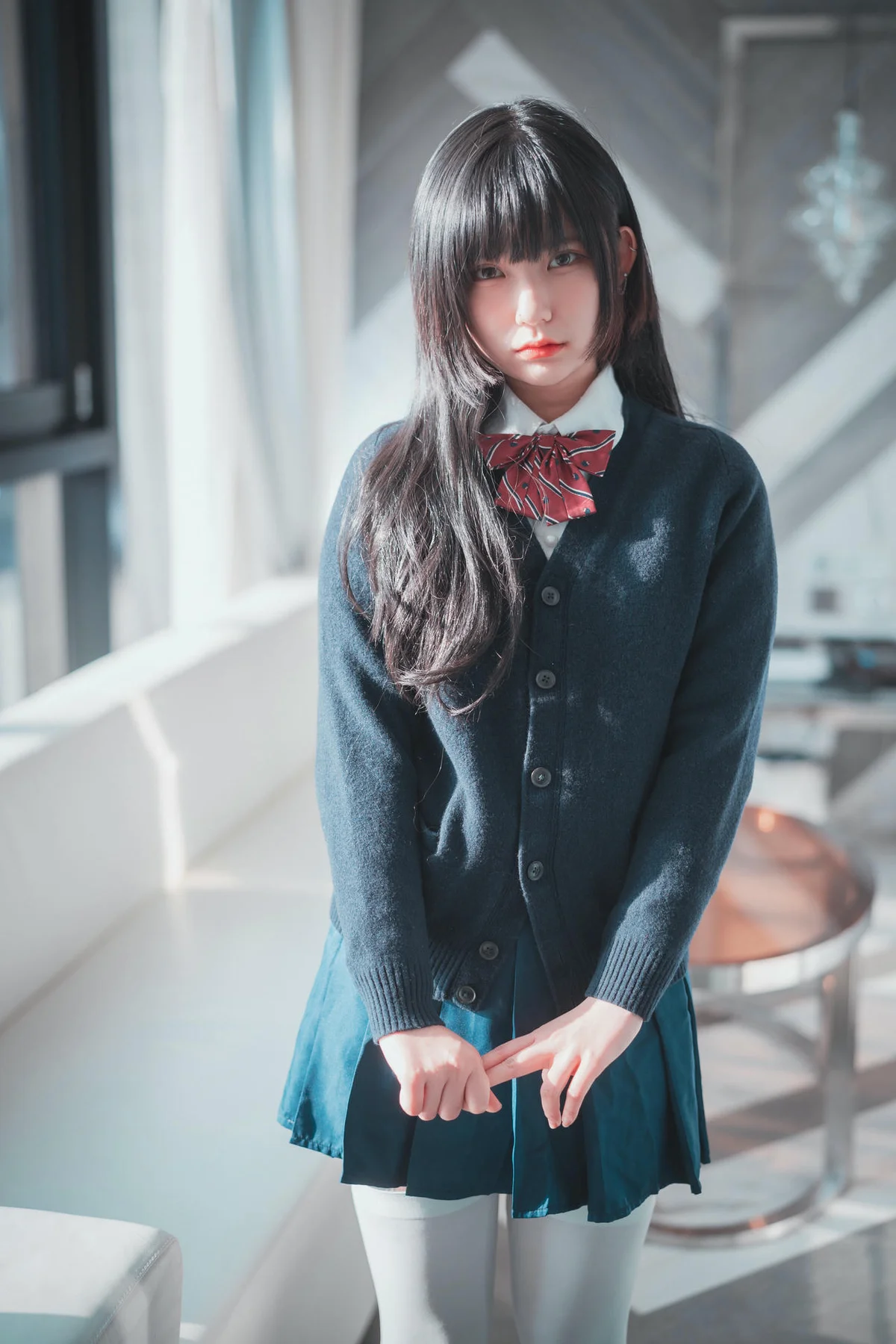 DJAWA No.038 Hizzy白色丝袜校服jk - 8