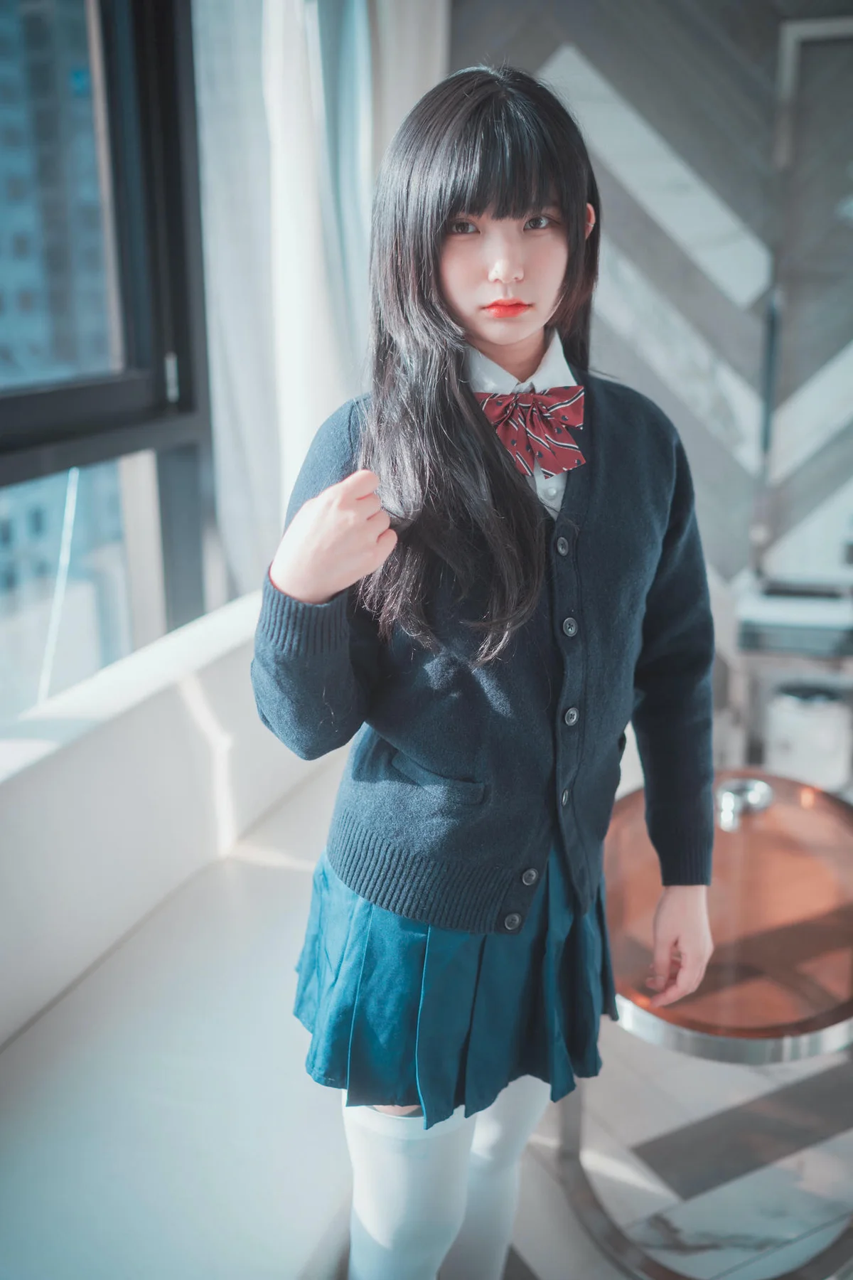 DJAWA No.038 Hizzy白色丝袜校服jk - 9