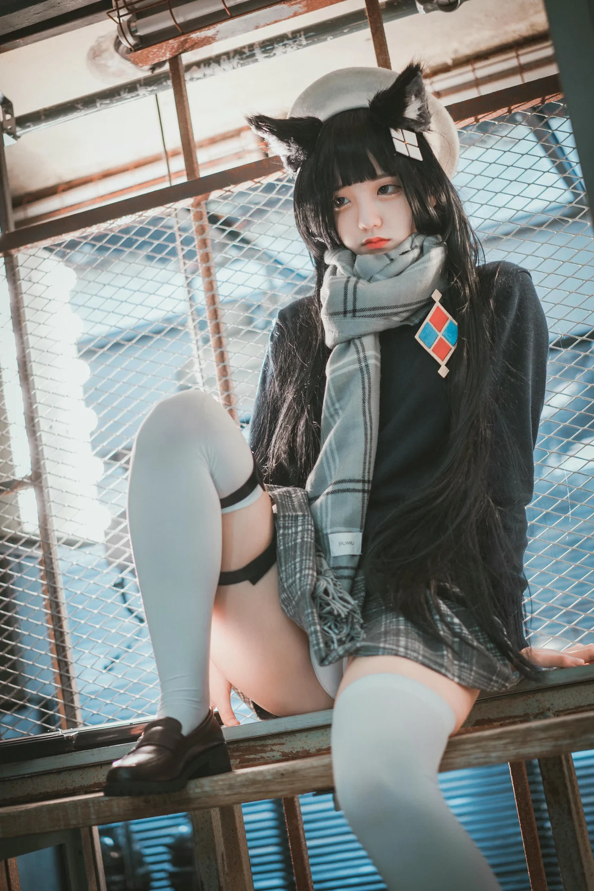 DJAWA No.039 Jeong Jenny翘臀小猫咪短裙 - 2