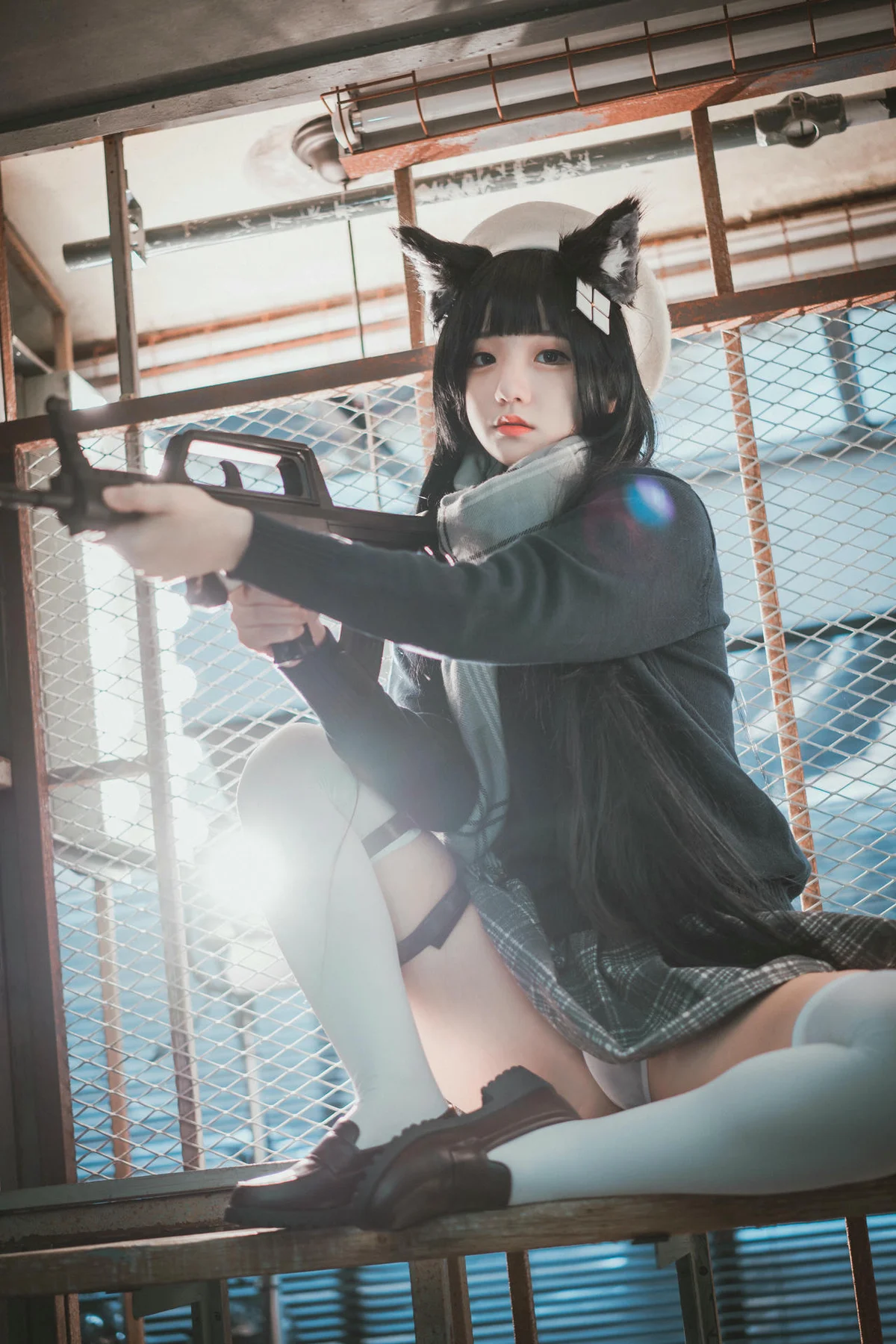 DJAWA No.039 Jeong Jenny翘臀小猫咪短裙 - 3