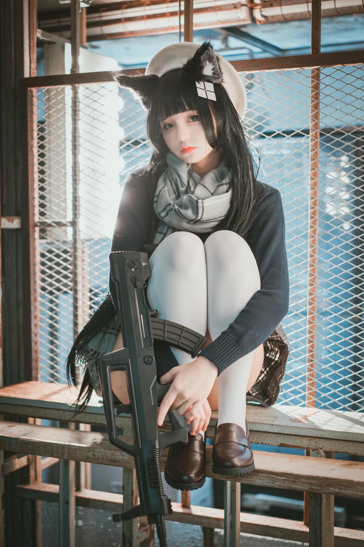 DJAWA No.039 Jeong Jenny翘臀小猫咪短裙 - 3