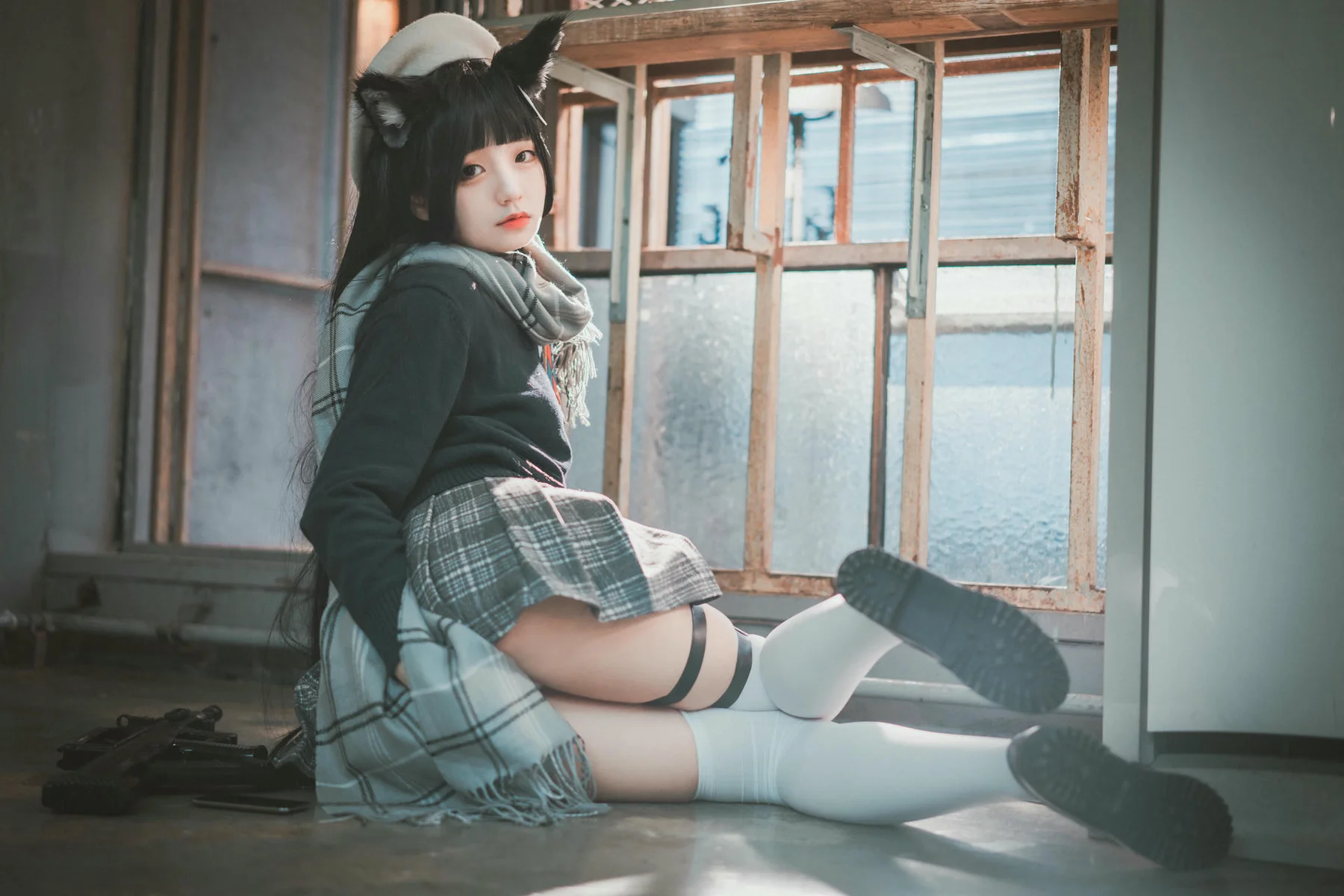 DJAWA No.039 Jeong Jenny翘臀小猫咪短裙 - 10