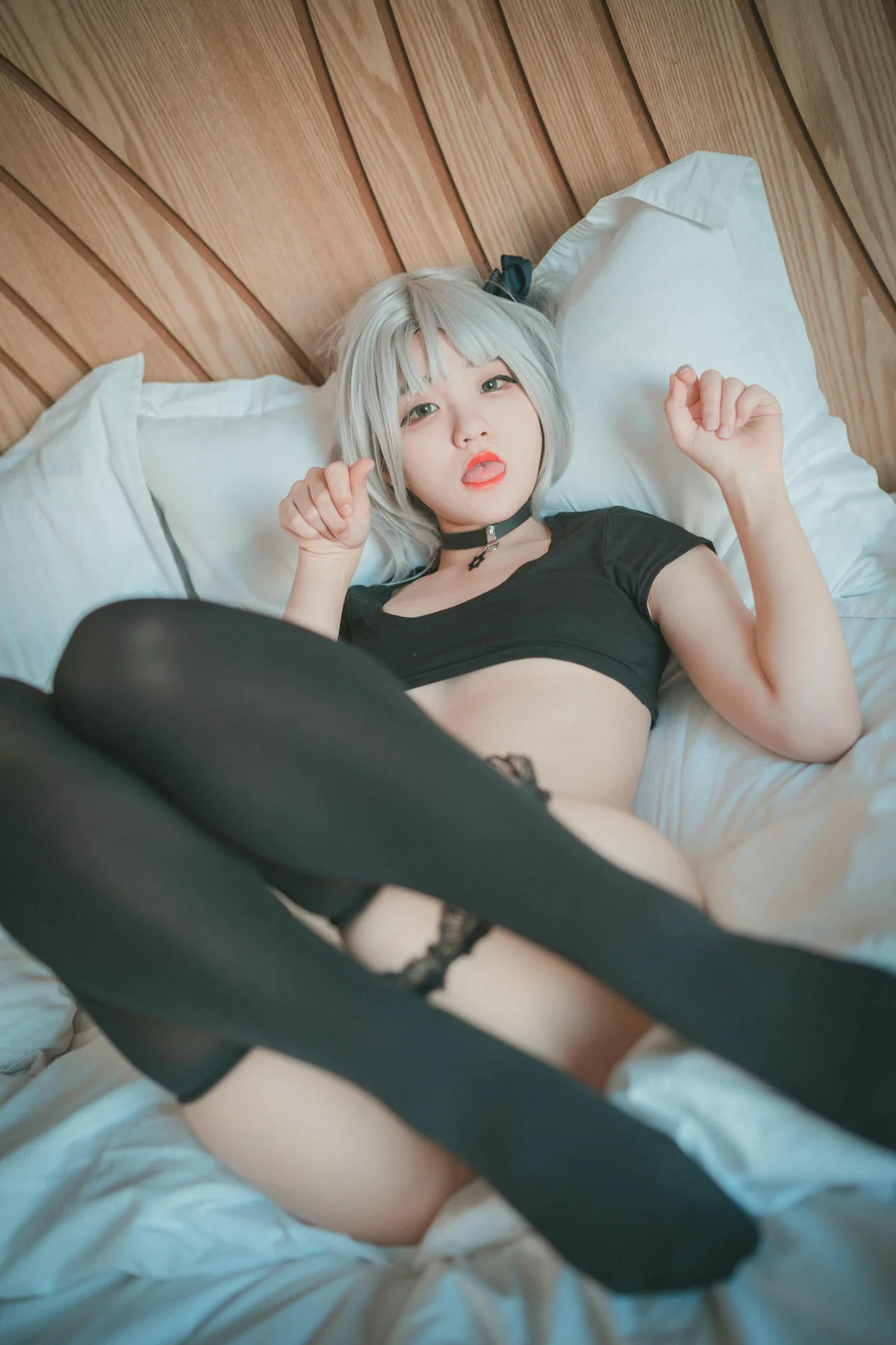 DJAWA No.041 Jeong Jenny乳贴丝袜妹子 - 5