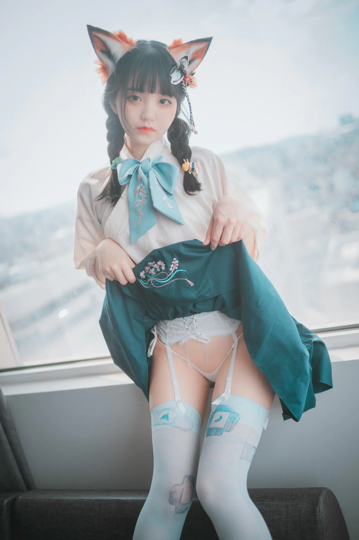 DJAWA No.042 Jeong Jenny制服cos性感jk - 1