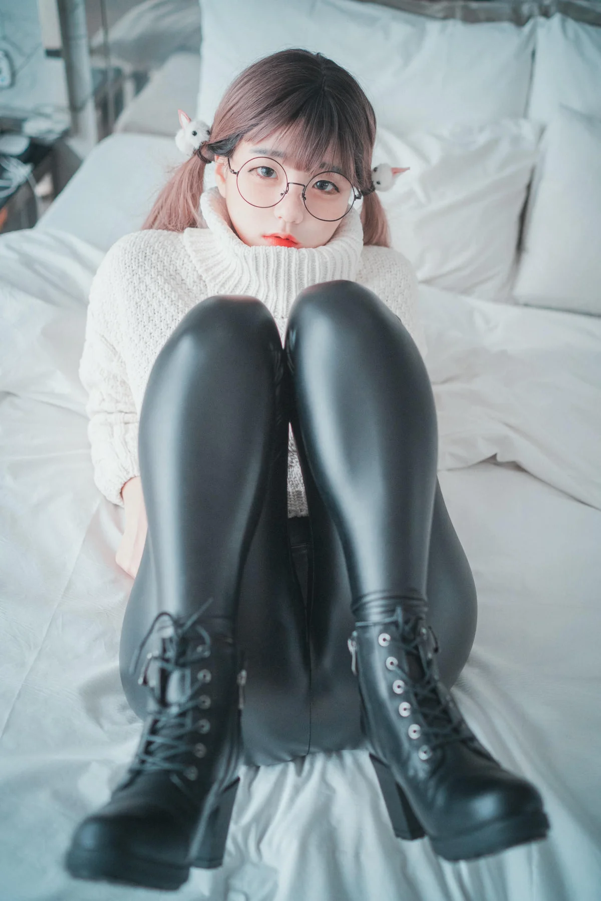 DJAWA No.043 Jeong Jenny皮裤少女写真 - 10