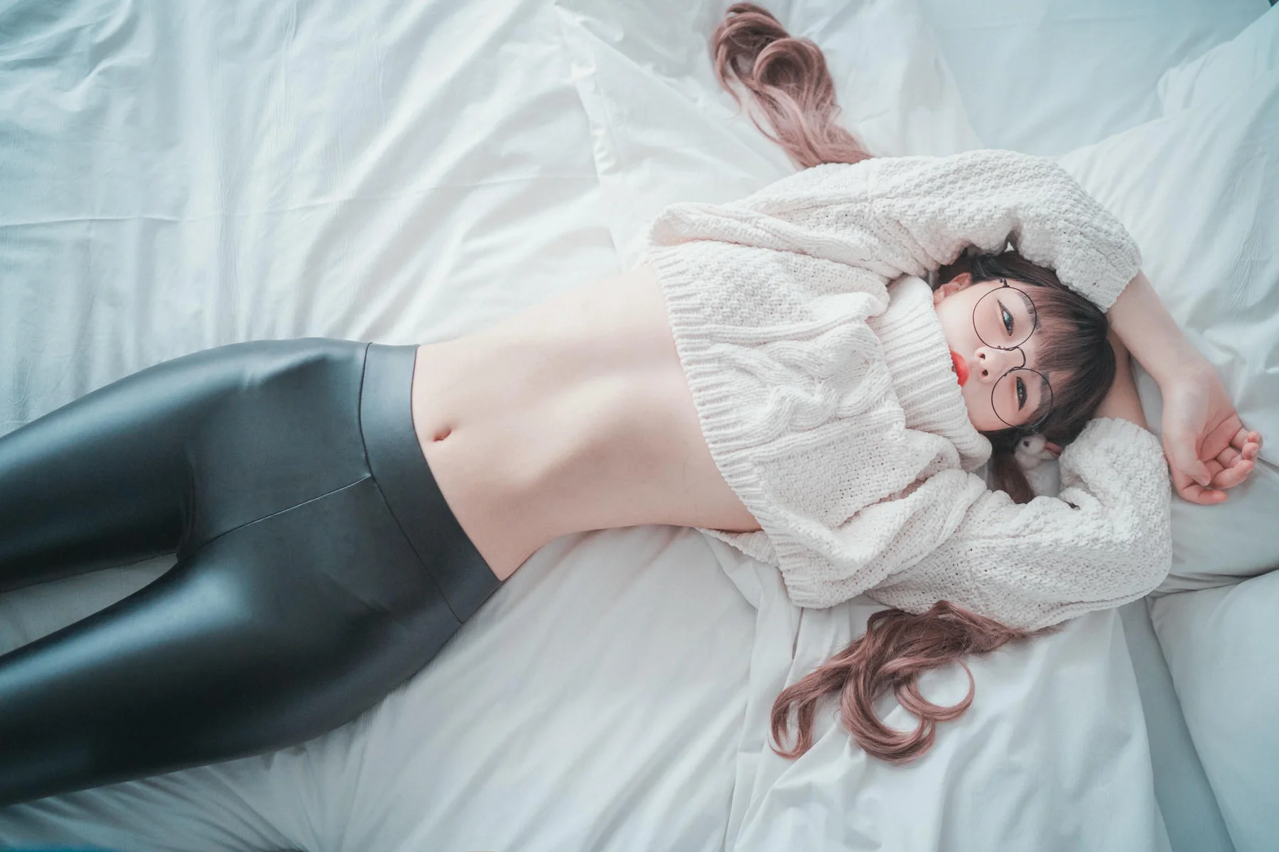 DJAWA No.043 Jeong Jenny皮裤少女写真 - 1
