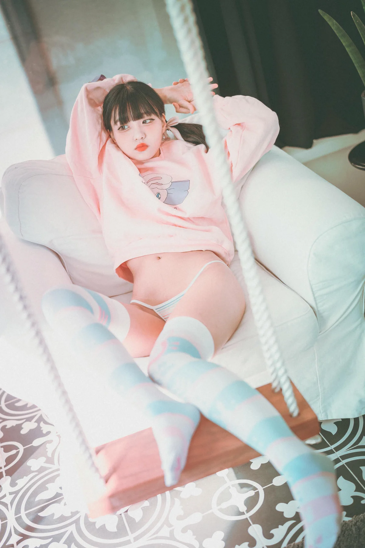 DJAWA No.044 Jeong Jenny翘臀美臀丁字裤 - 6