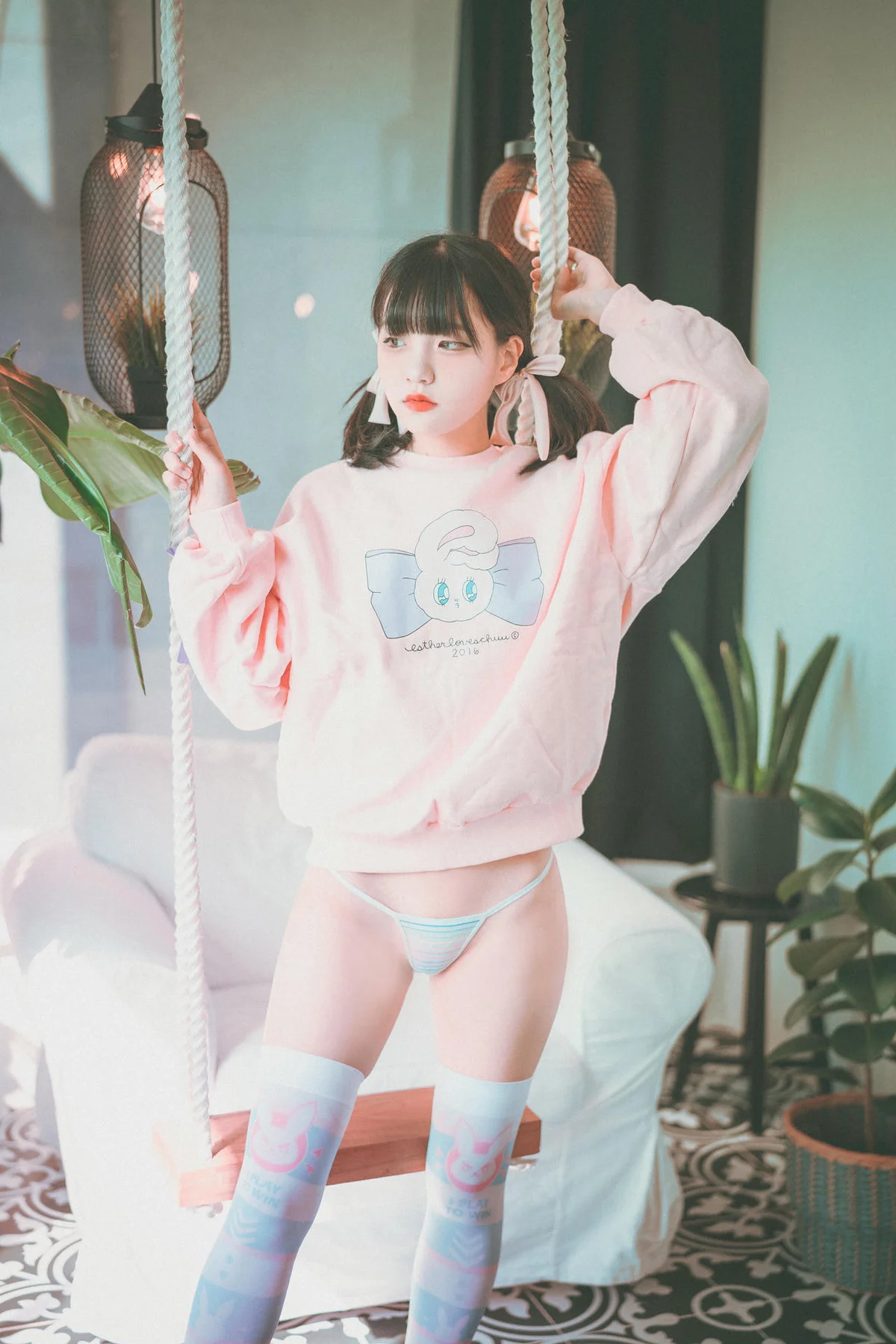 DJAWA No.044 Jeong Jenny翘臀美臀丁字裤 - 10