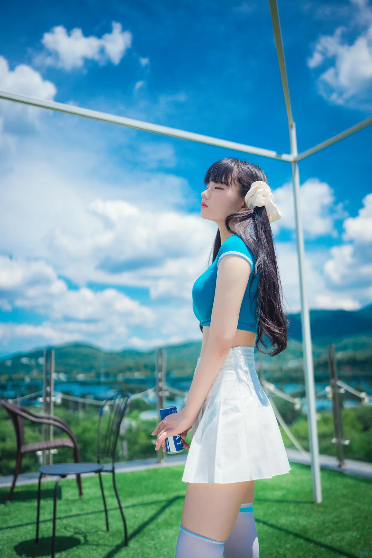 DJAWA No.045 Jeong Jenny翘臀双马尾少女 - 4