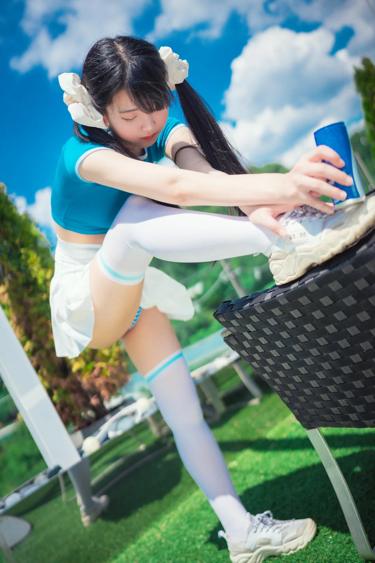 DJAWA No.045 Jeong Jenny翘臀双马尾少女 - 4