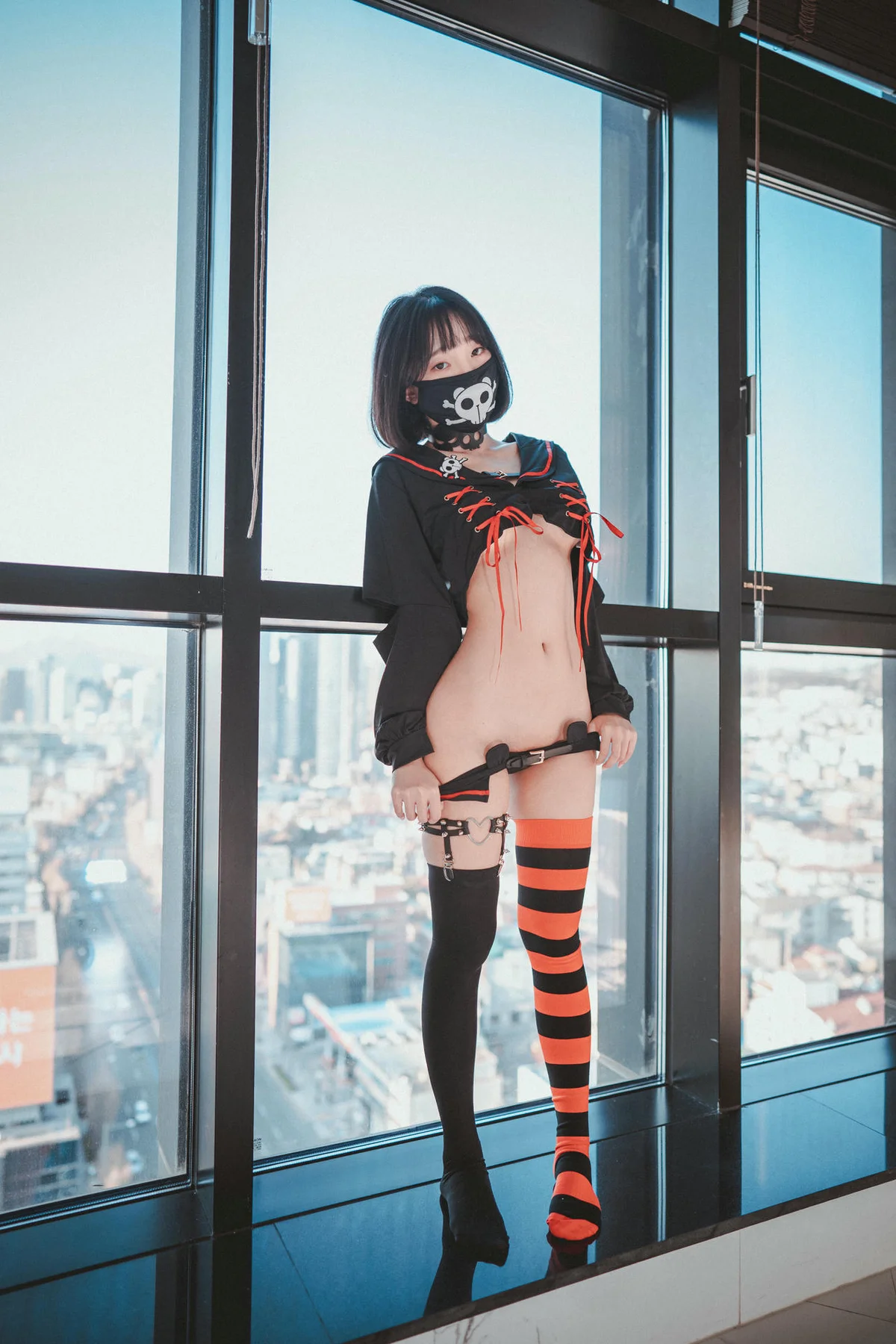 DJAWA No.047 Kang In-kyung萝莉少女俏皮袜 - 2