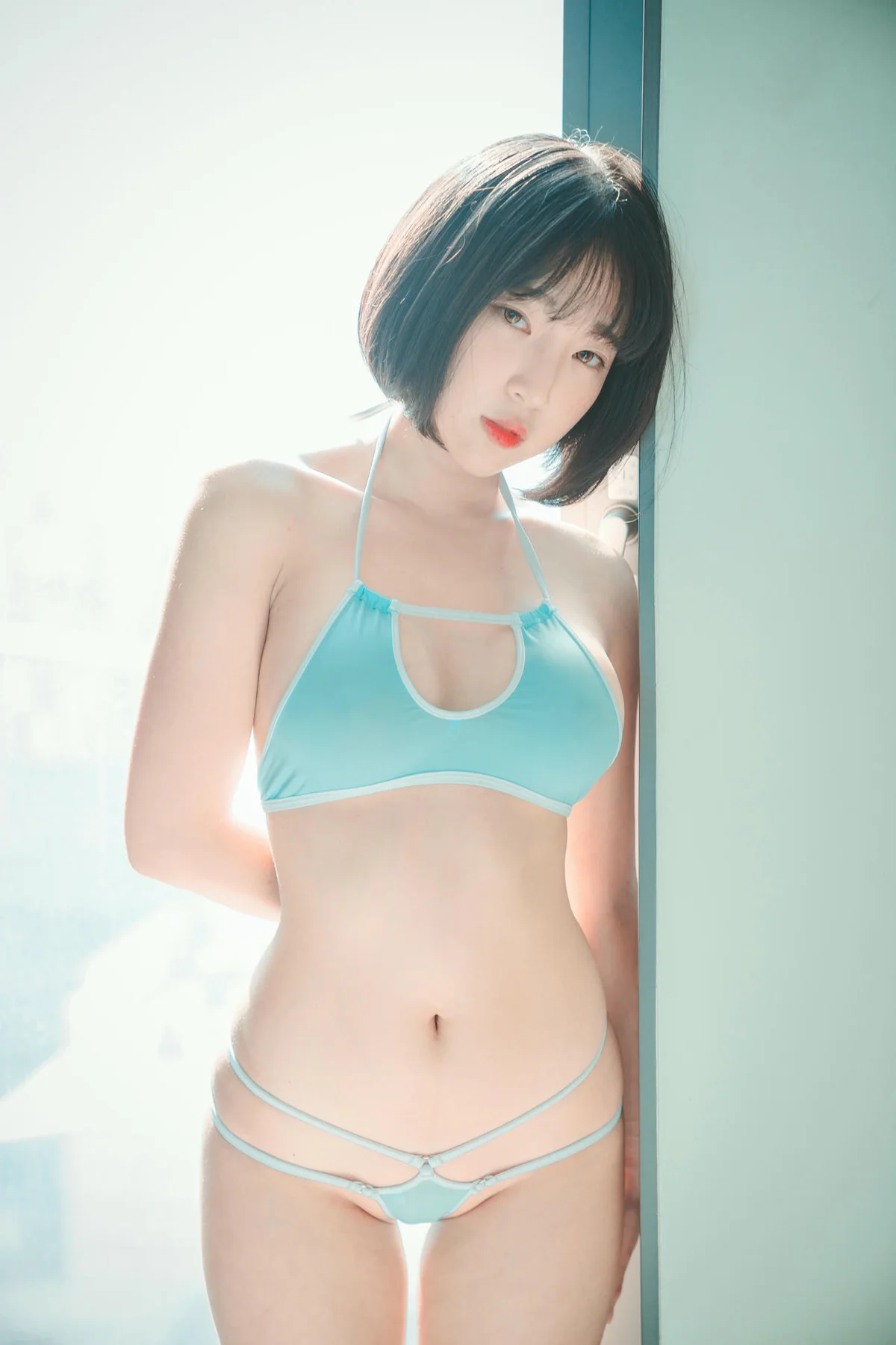 DJAWA No.048 Kang In-kyung池塘比基尼少女 - 2