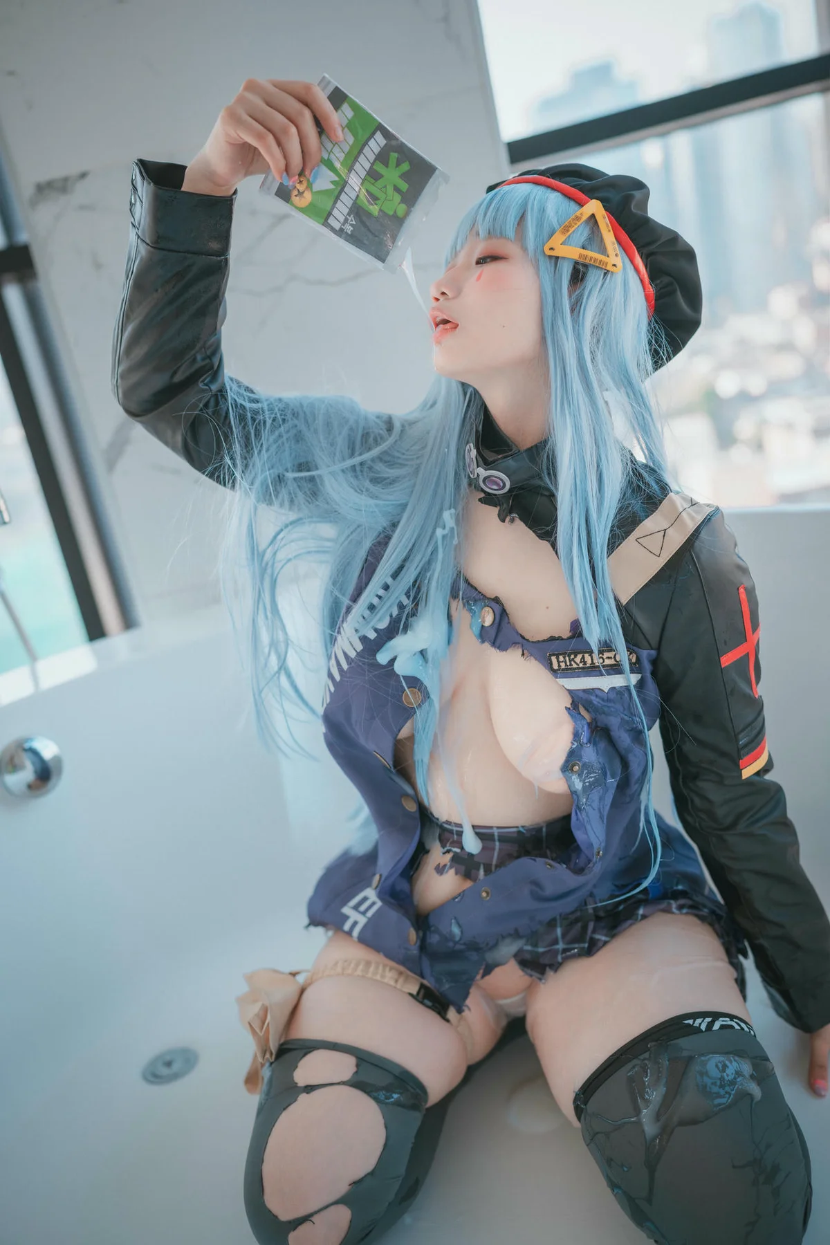 DJAWA No.055 Mimmi爆乳乳贴cos - 7