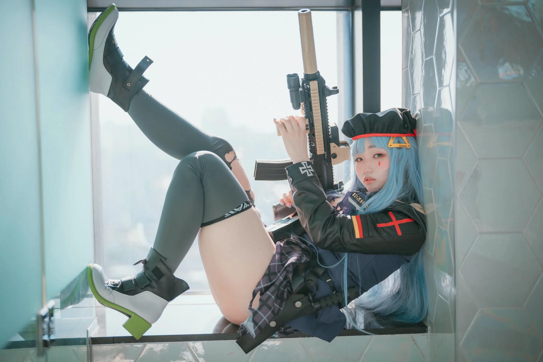DJAWA No.056 Mimmi少女cos制服写真 - 1