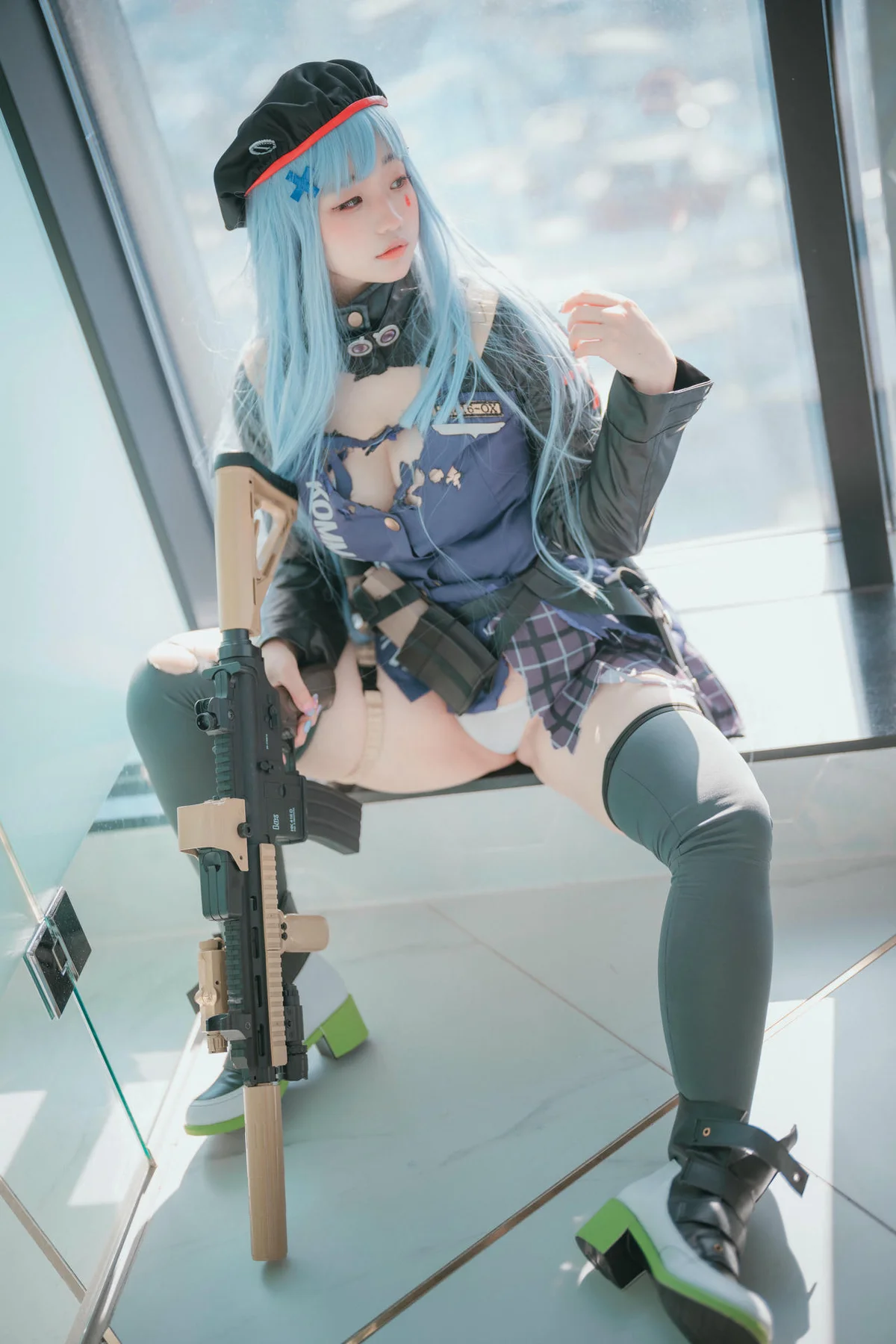 DJAWA No.056 Mimmi少女cos制服写真 - 1