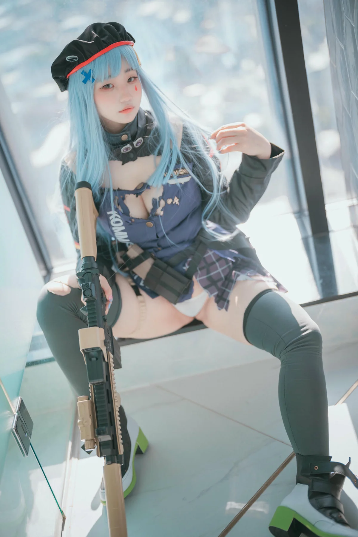 DJAWA No.056 Mimmi少女cos制服写真 - 2