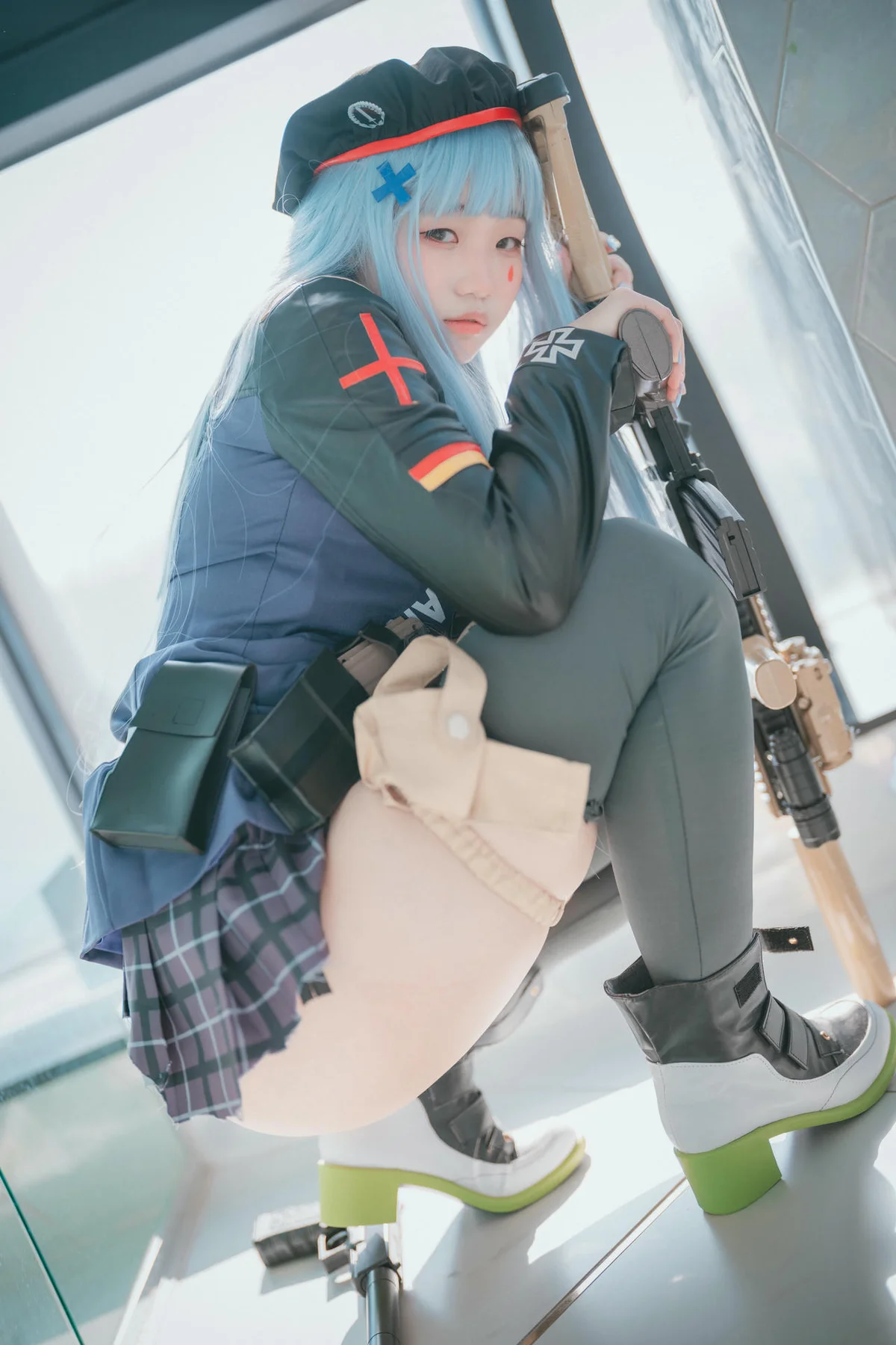 DJAWA No.056 Mimmi少女cos制服写真 - 1