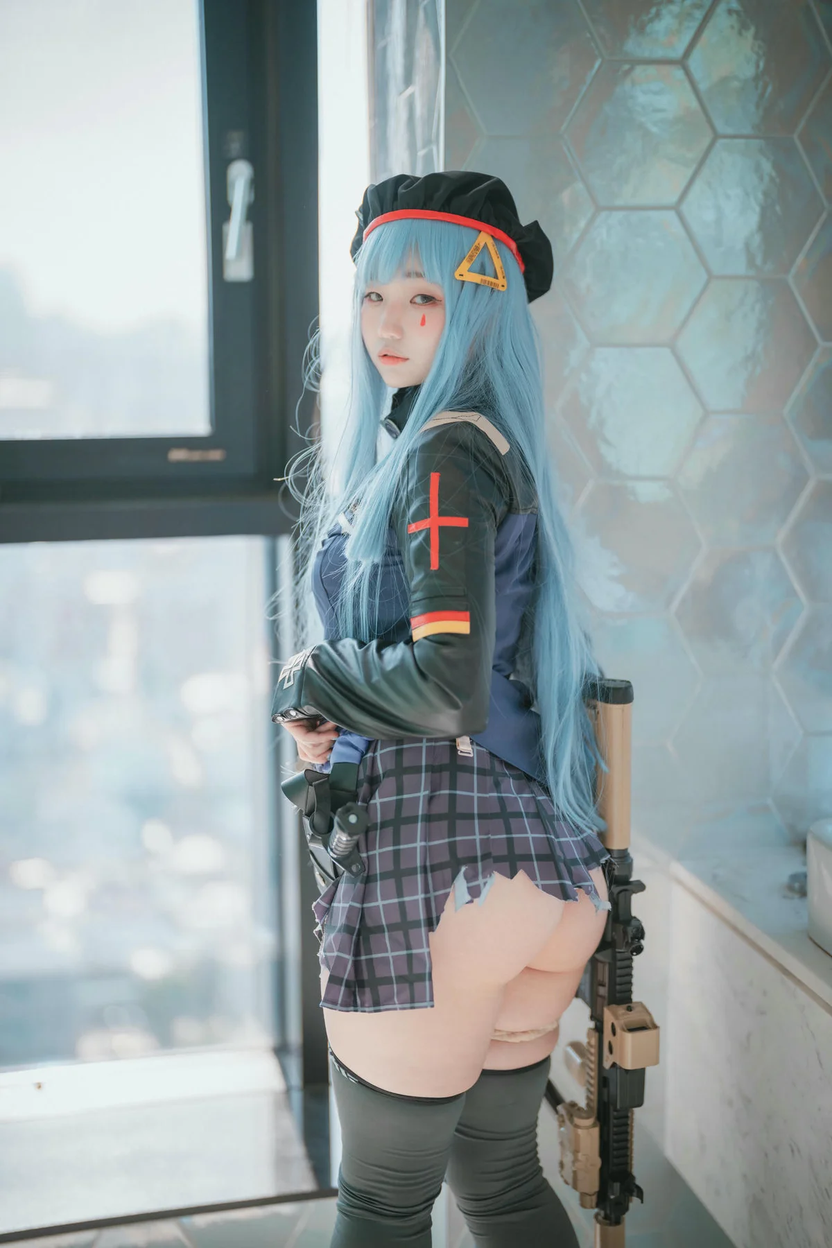 DJAWA No.056 Mimmi少女cos制服写真 - 2
