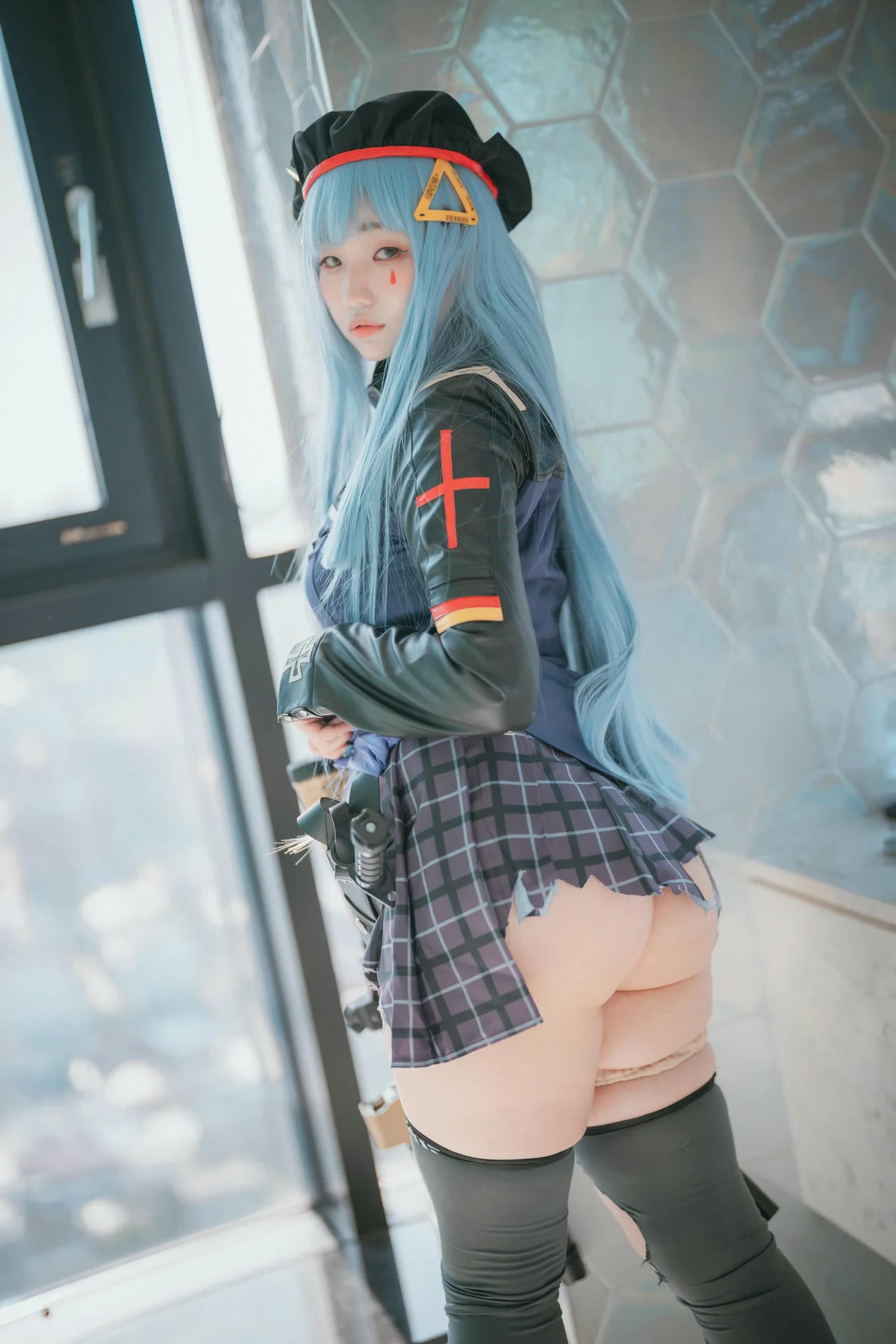 DJAWA No.056 Mimmi少女cos制服写真 - 4