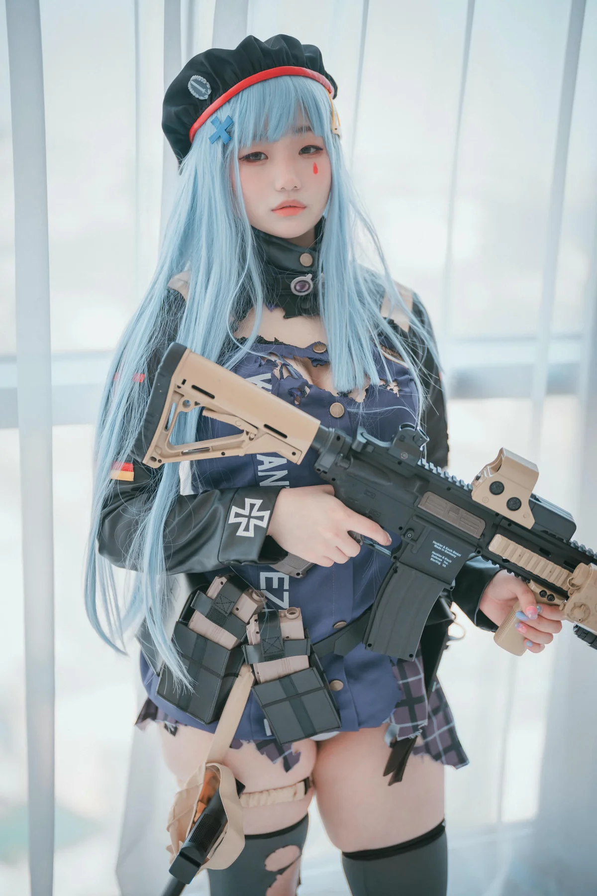 DJAWA No.056 Mimmi少女cos制服写真 - 4