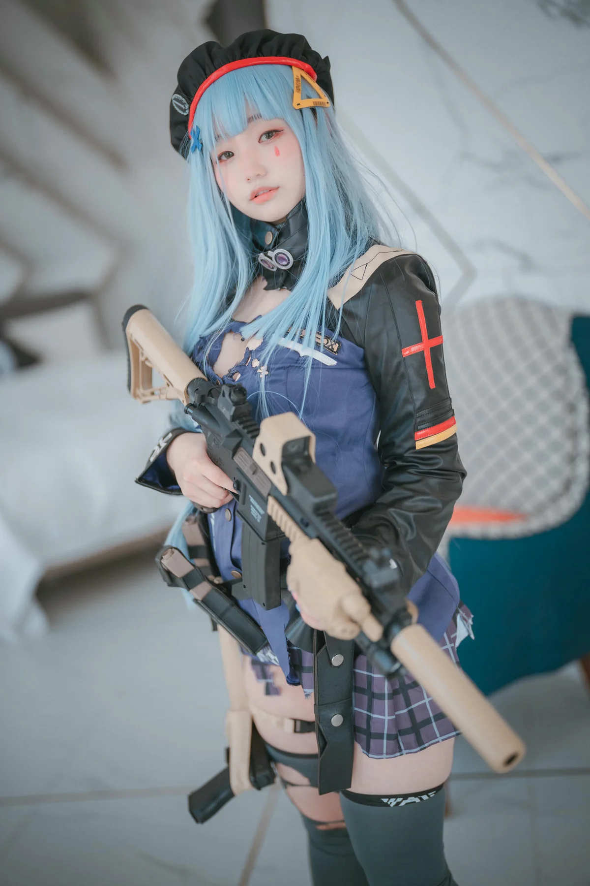 DJAWA No.056 Mimmi少女cos制服写真 - 9