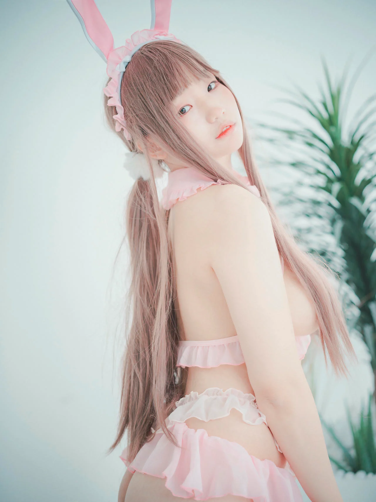DJAWA No.057 Mimmi 粉色兔子制服 - 4